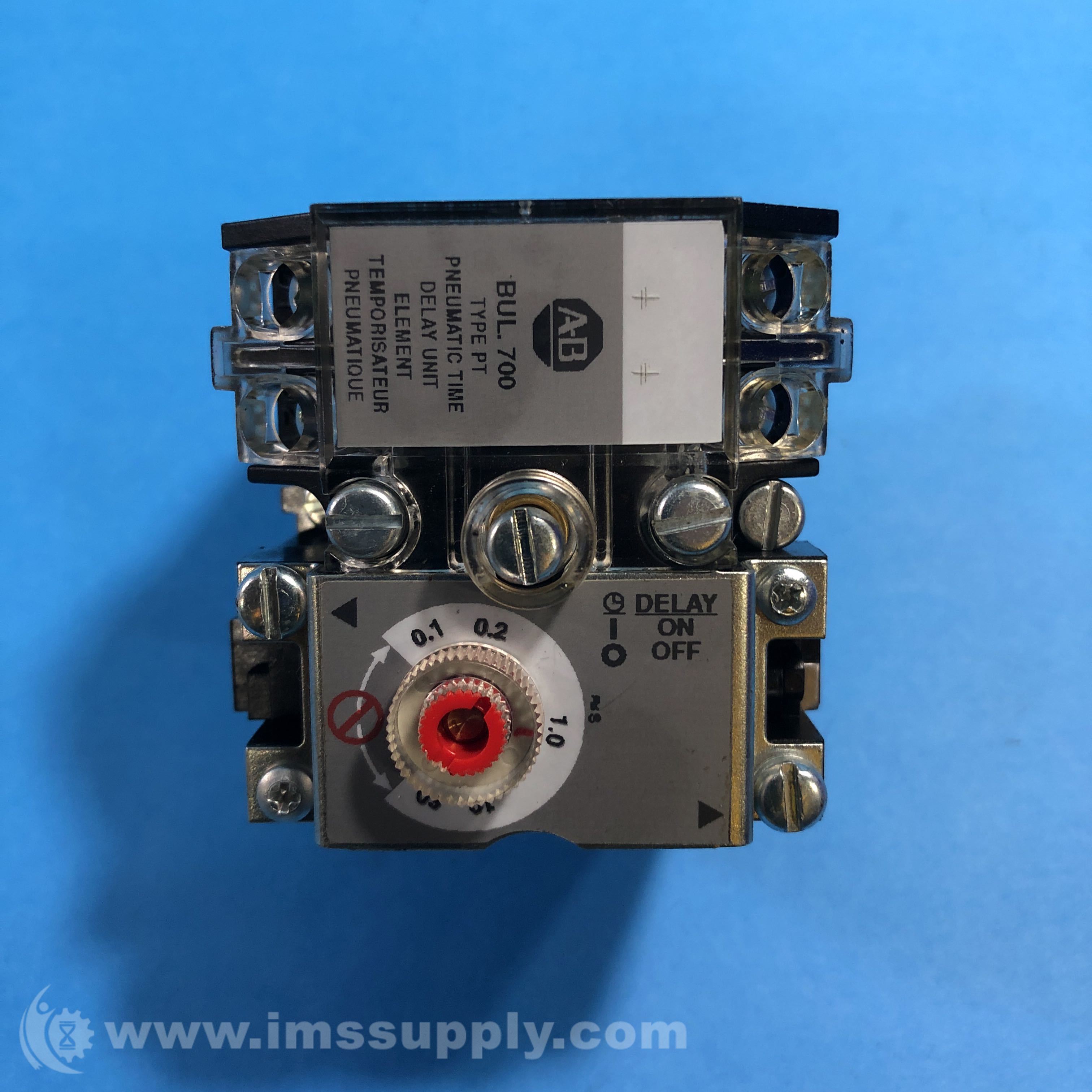 Allen Bradley 700PT Series E Pneumatic Time Delay Unit IMS Supply