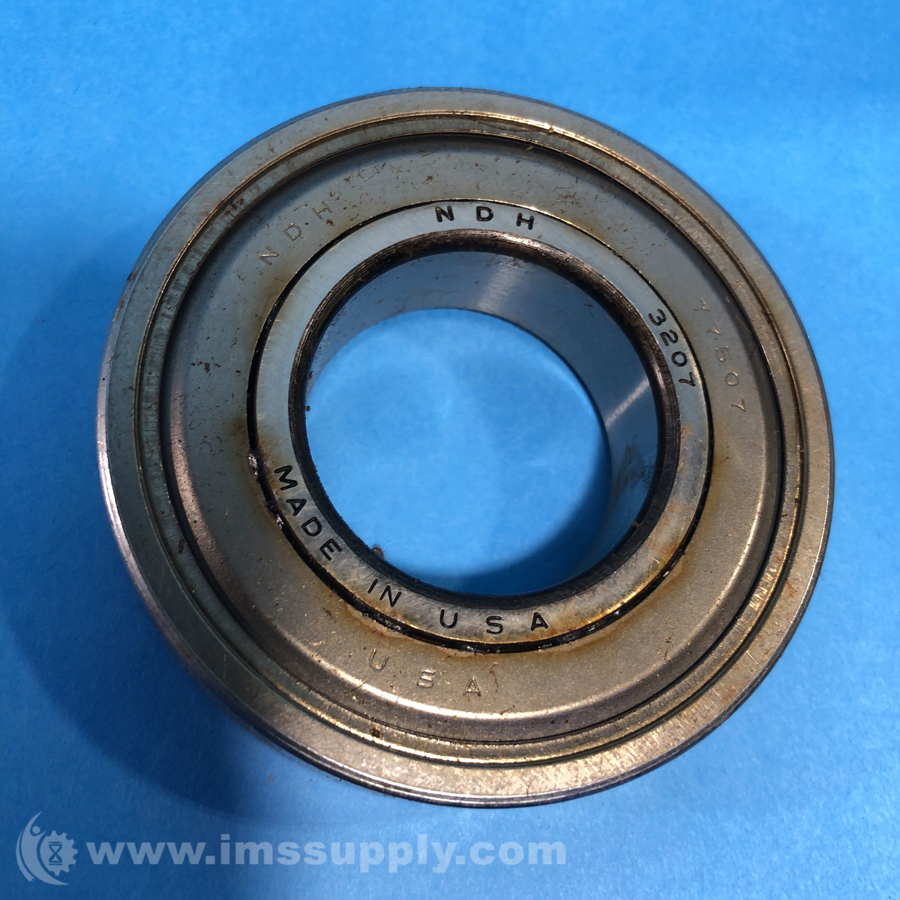 NDH Bearing 77507 Ball Bearing, 34mm ID, 72mm OD IMS Supply