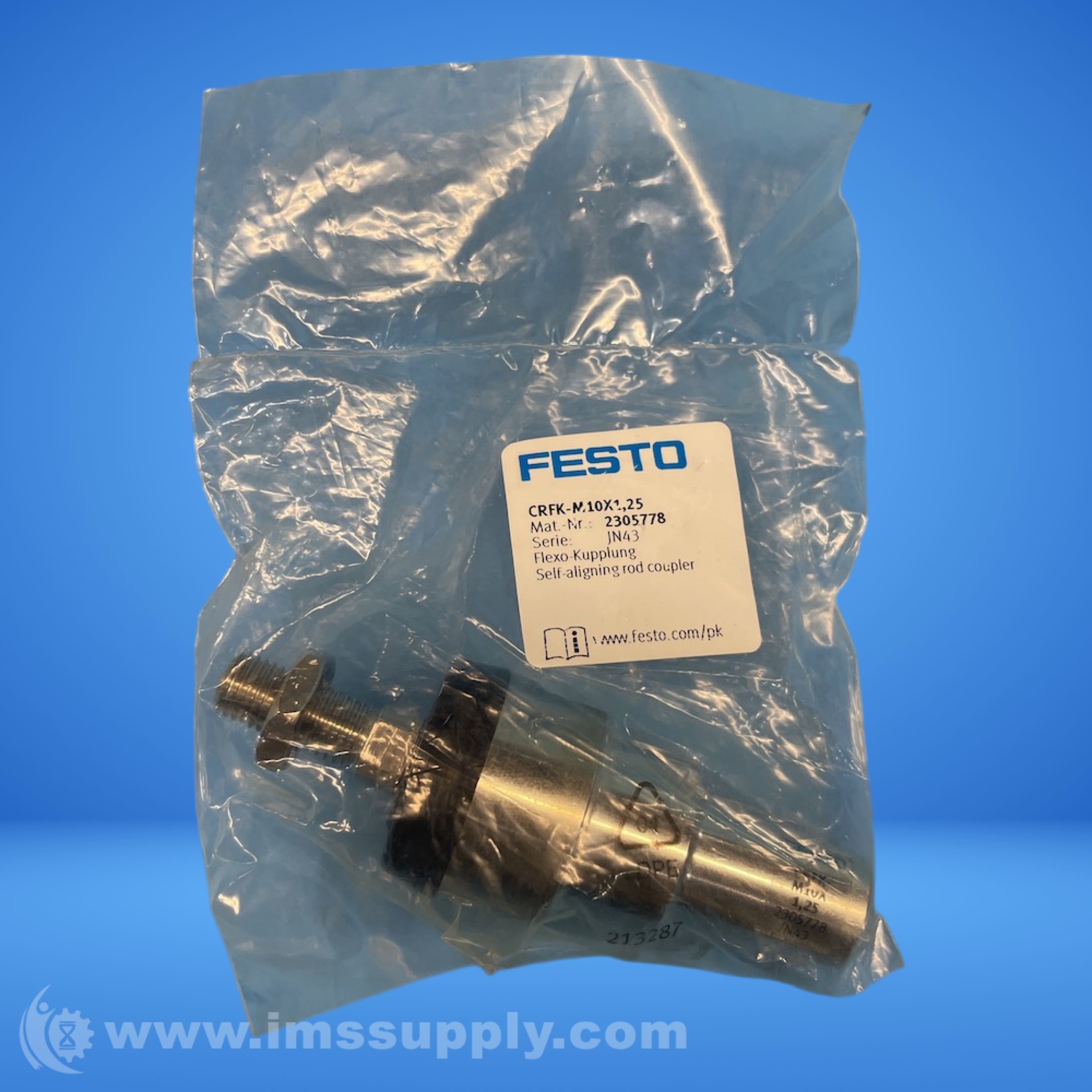 Festo CRFK-M10X1.25 Self-Aligning Rod Coupler - IMS Supply