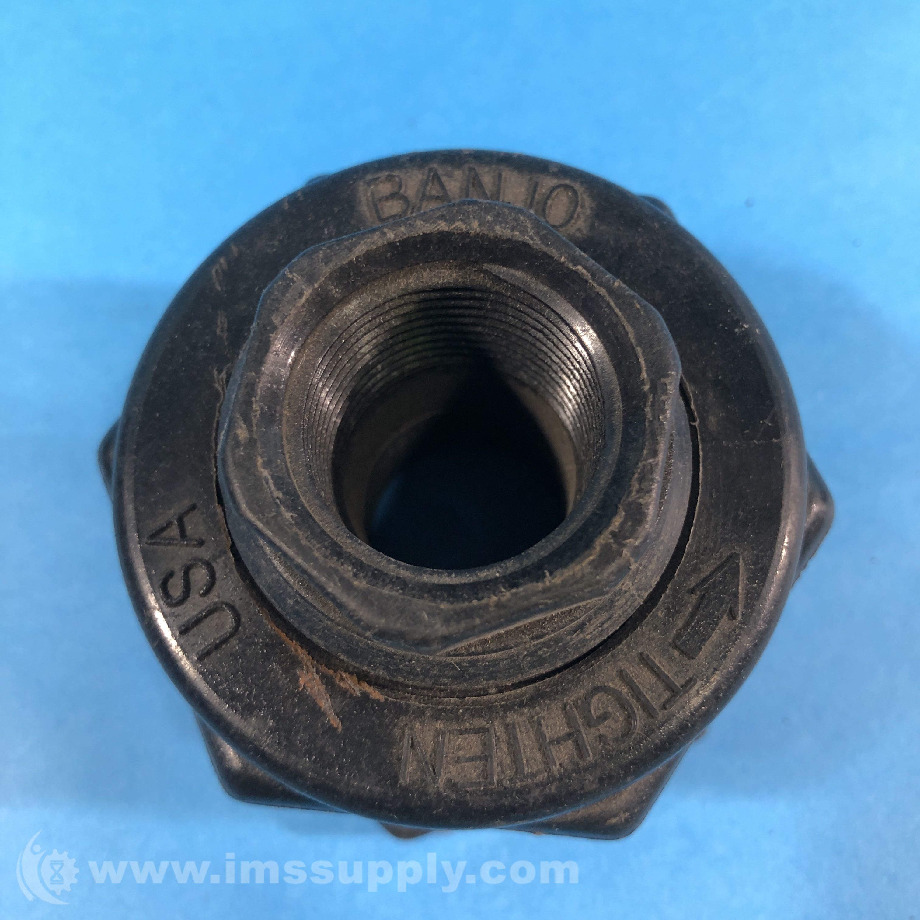Banjo Corp Polypropylene Bulkhead Tank Fitting IMS Supply