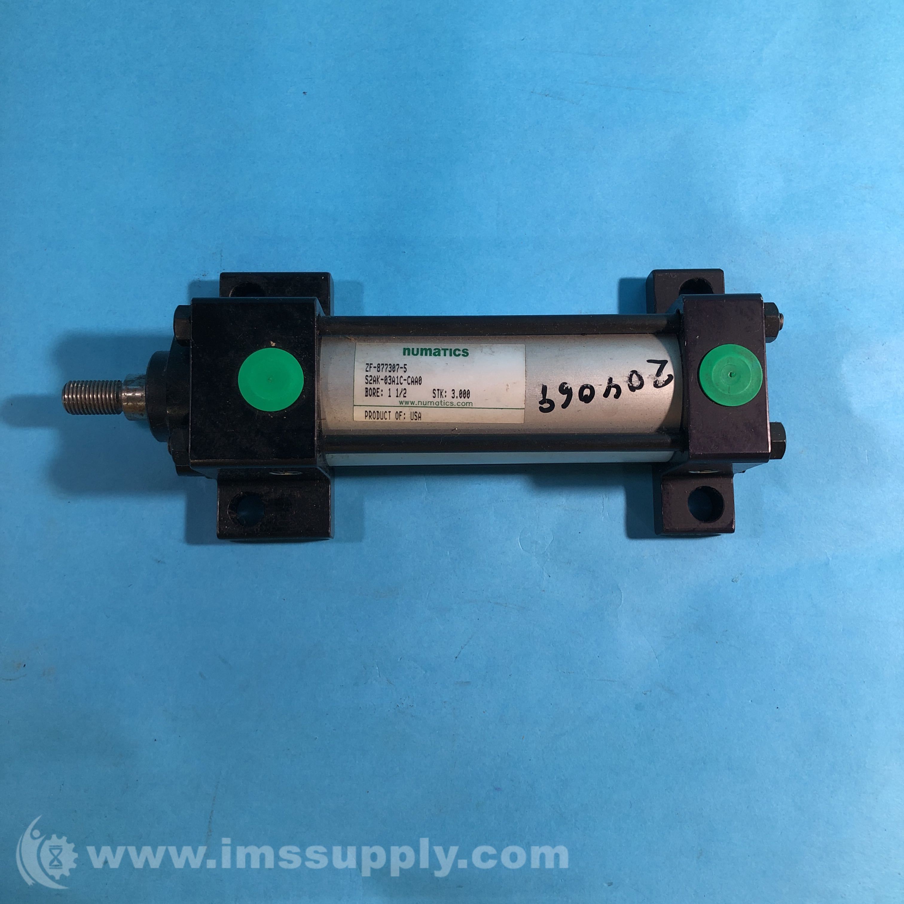 Numatics ZF8773075 Pneumatic Cylinder IMS Supply