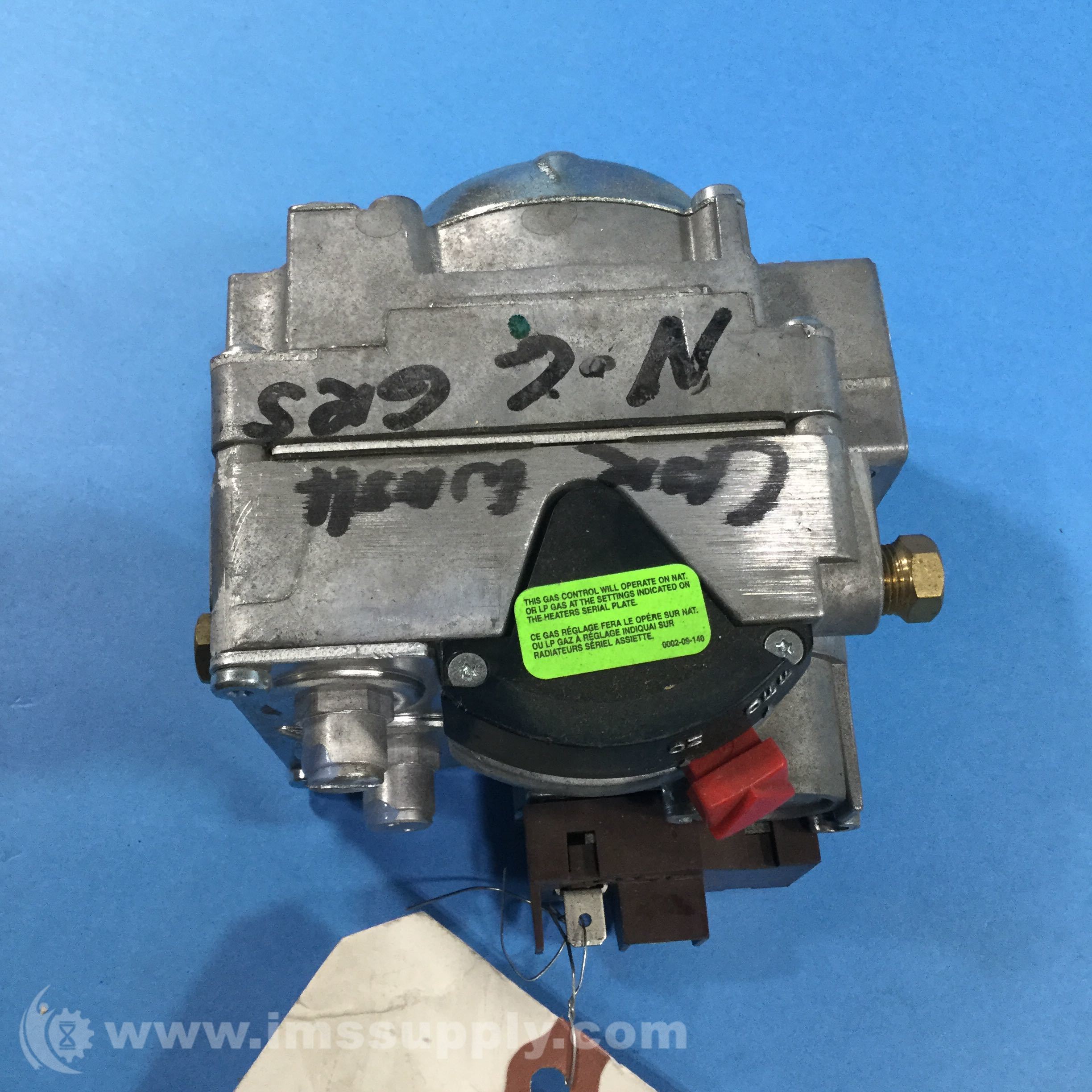 Robertshaw 7200DERS04120 Gas Valve, 120VAC, 60Hz IMS Supply