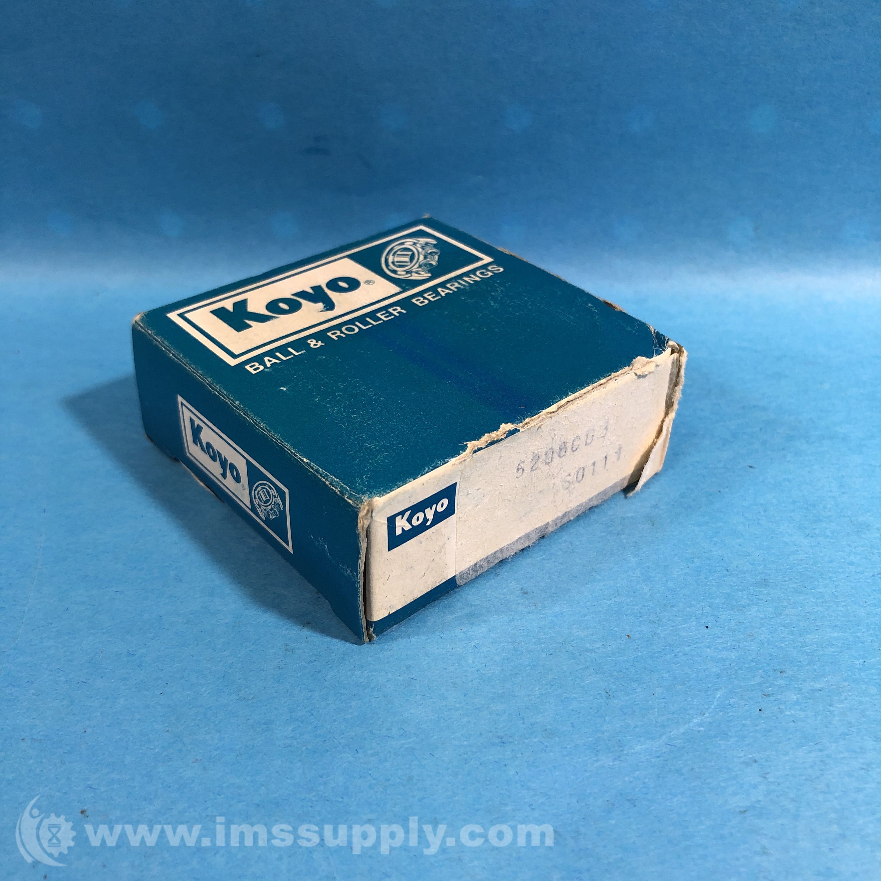 Koyo 5206CD3 Angular Contact Ball Bearing IMS Supply