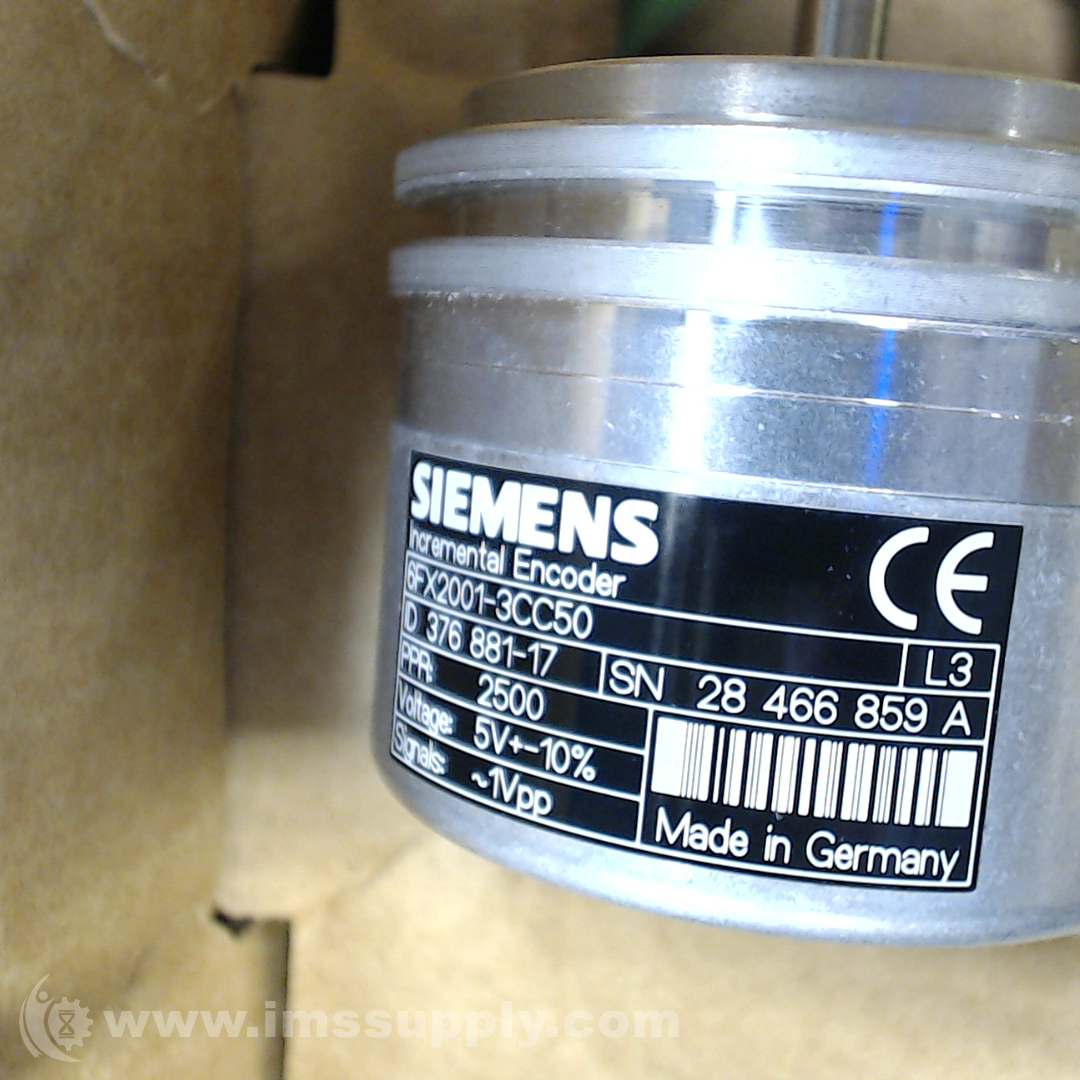 Siemens 6fx2001-2cb00 6FX20012CB00 Sinumerik Incremental Encoder for sale online 