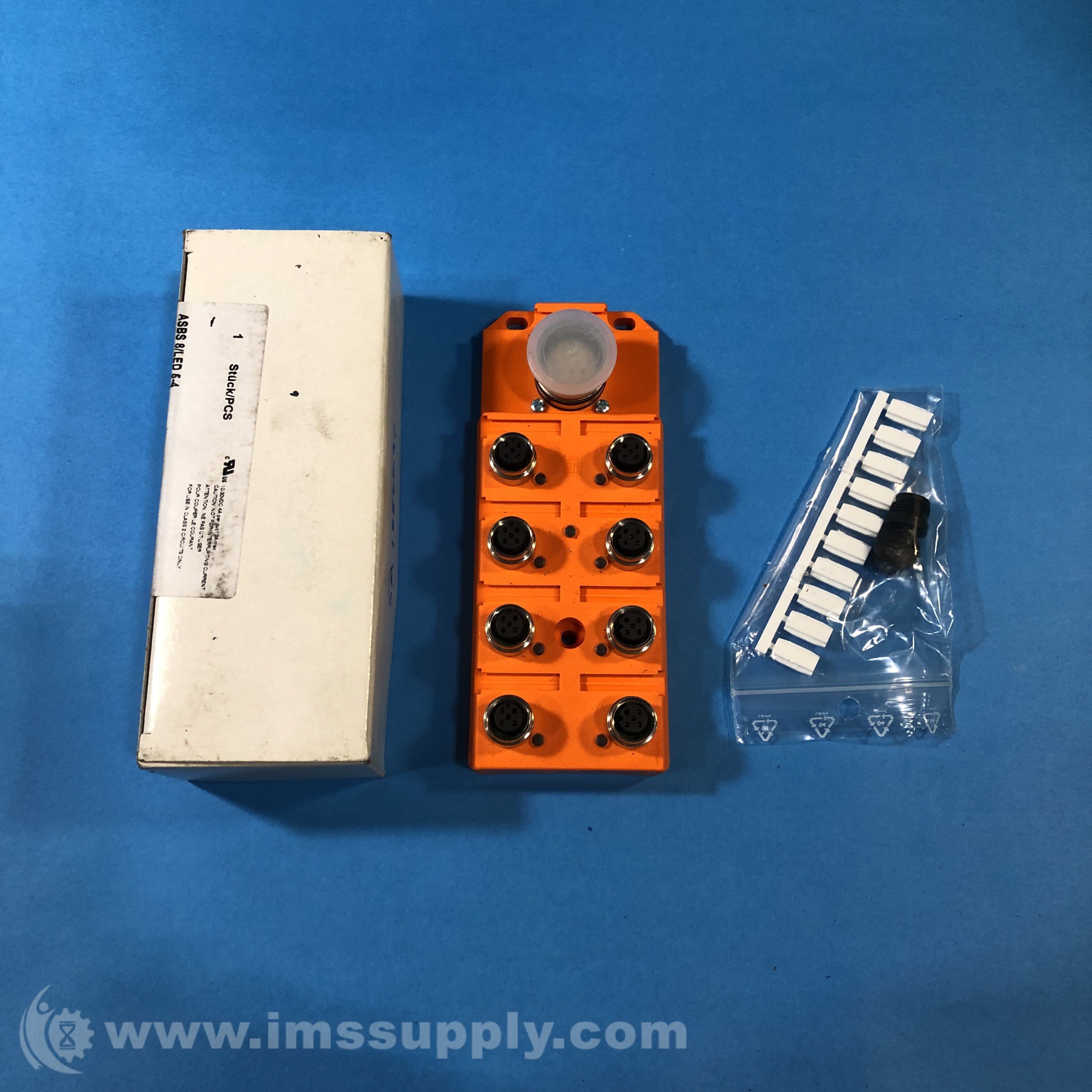 Lumberg Automation 1776796 ASBS 8/LED 5-4 Sensor Distribution Box - IMS ...