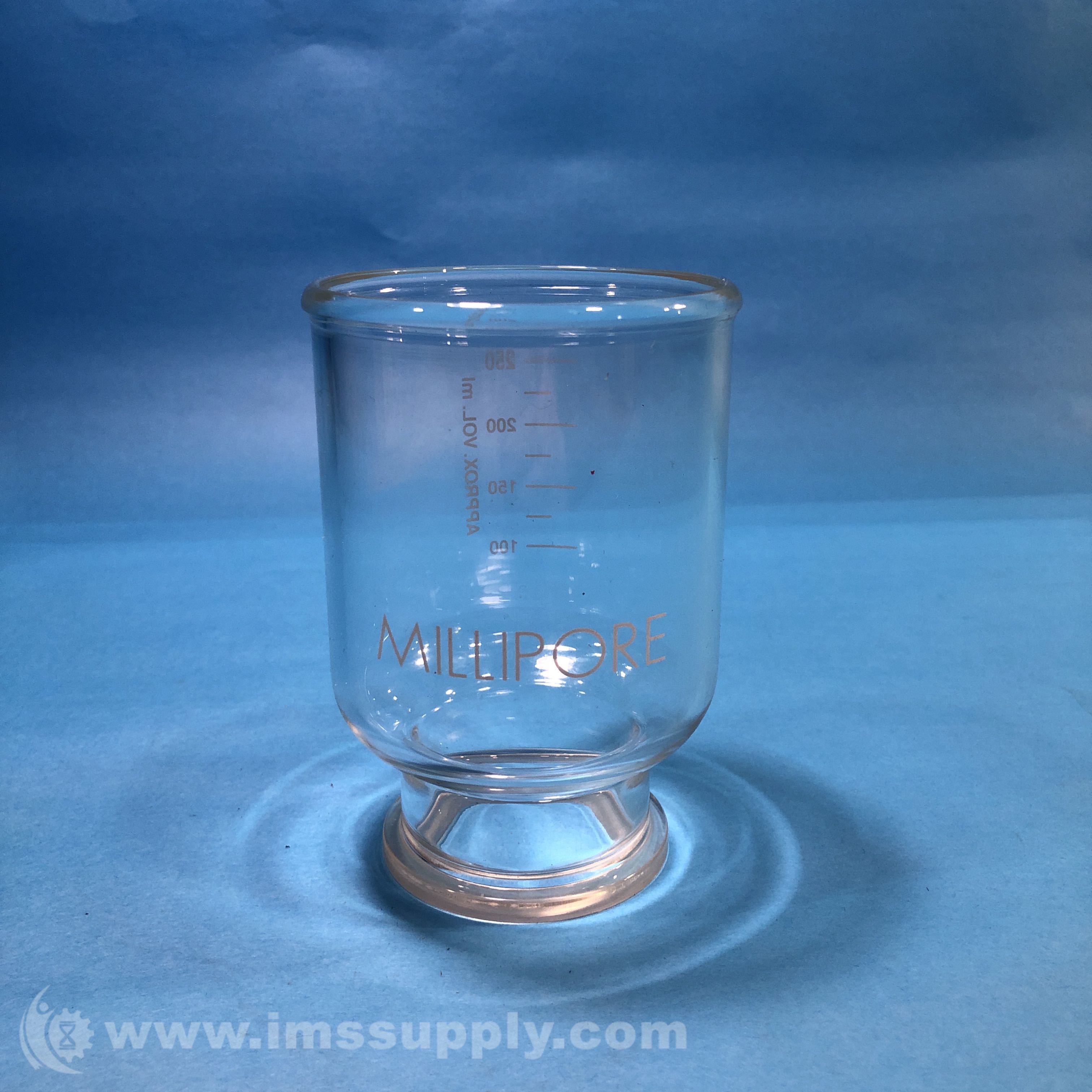 Millipore XX1004704 Glass Funnel, 300 Ml IMS Supply