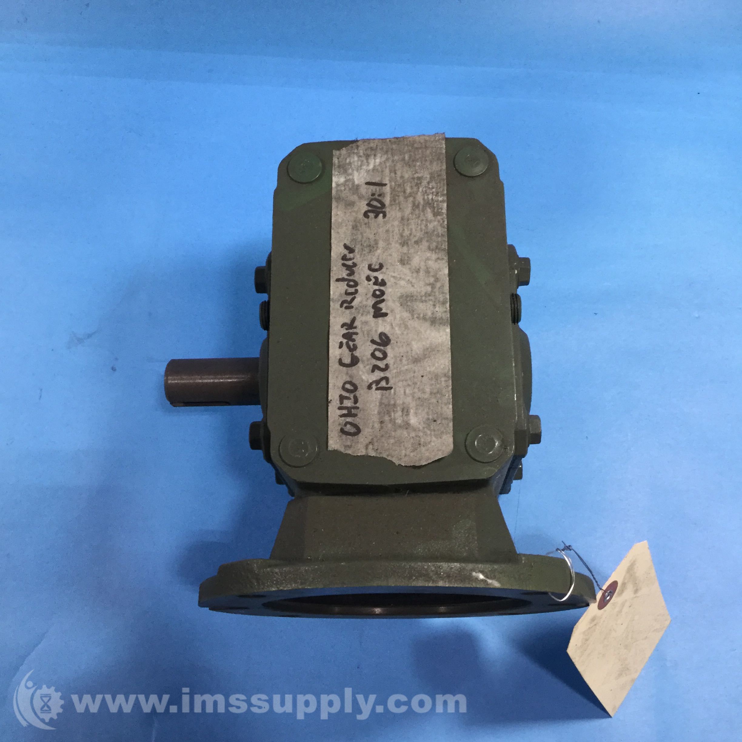 Ohio Gear B206 Output Gear Reducer, 1750RPM, .91 Input HP IMS Supply