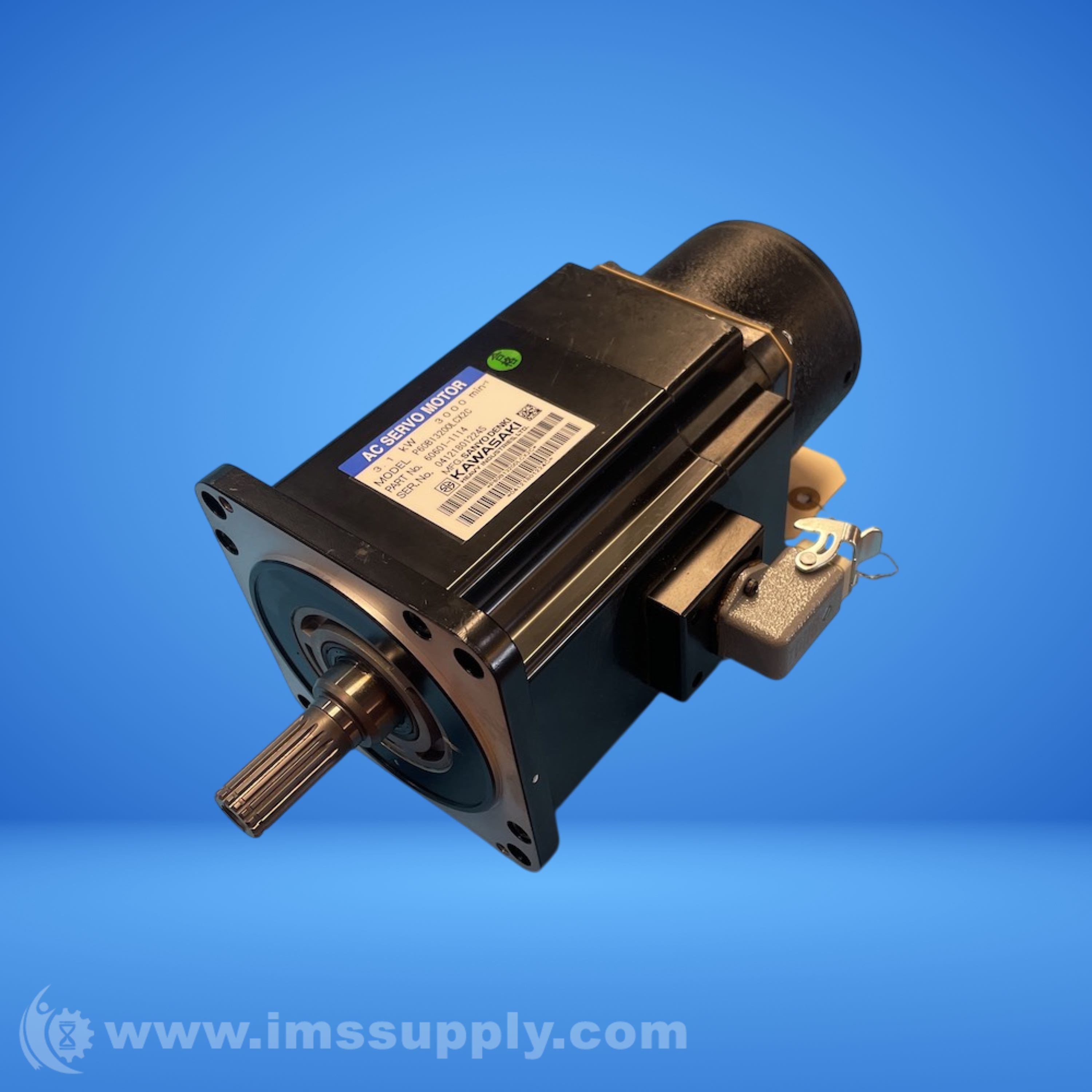 Sanyo Denki P60B13200LCX2C BL Super Servo Motor - IMS Supply
