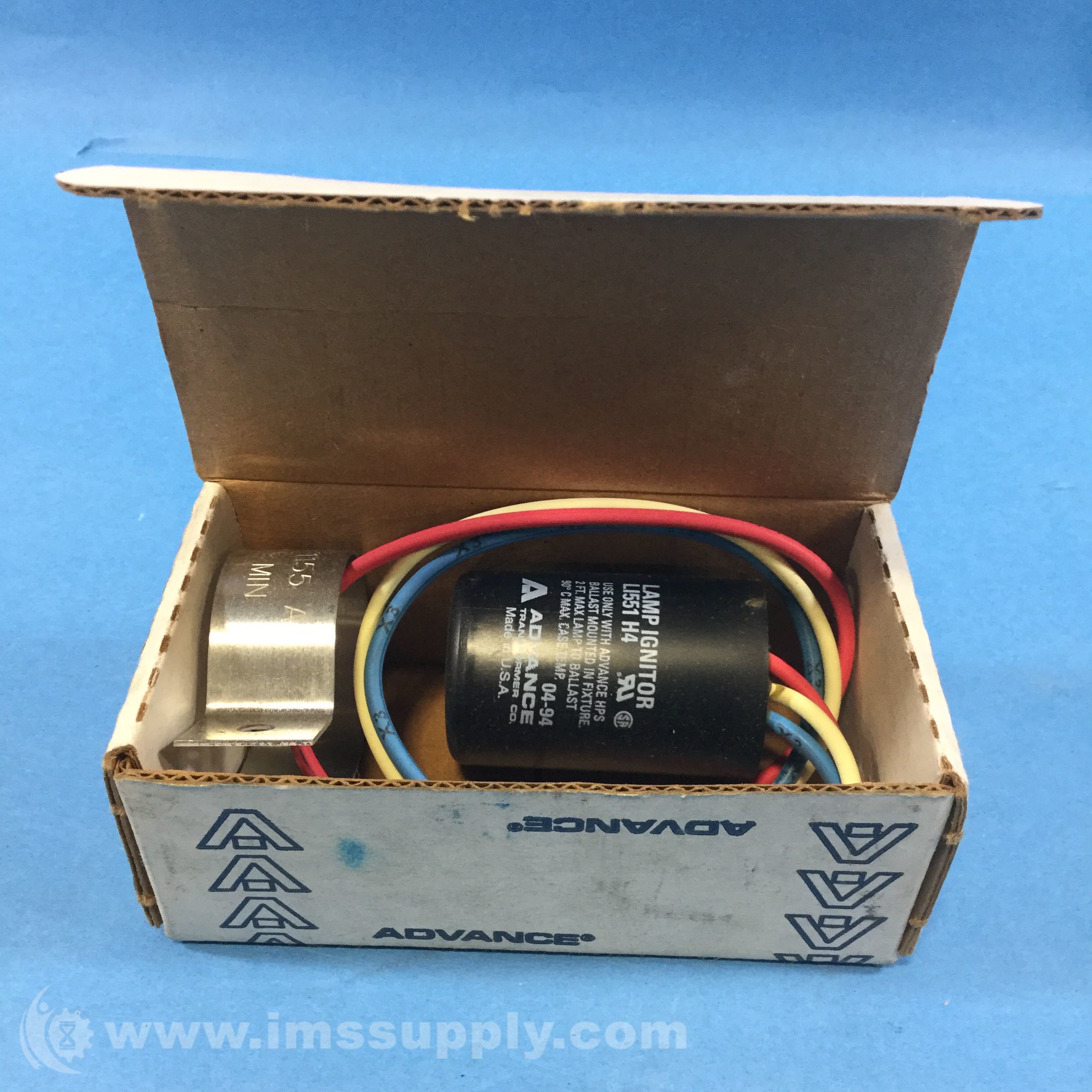 Advance Transformer LI551H4 Ballast Ignitor, 150W, HPS IMS Supply