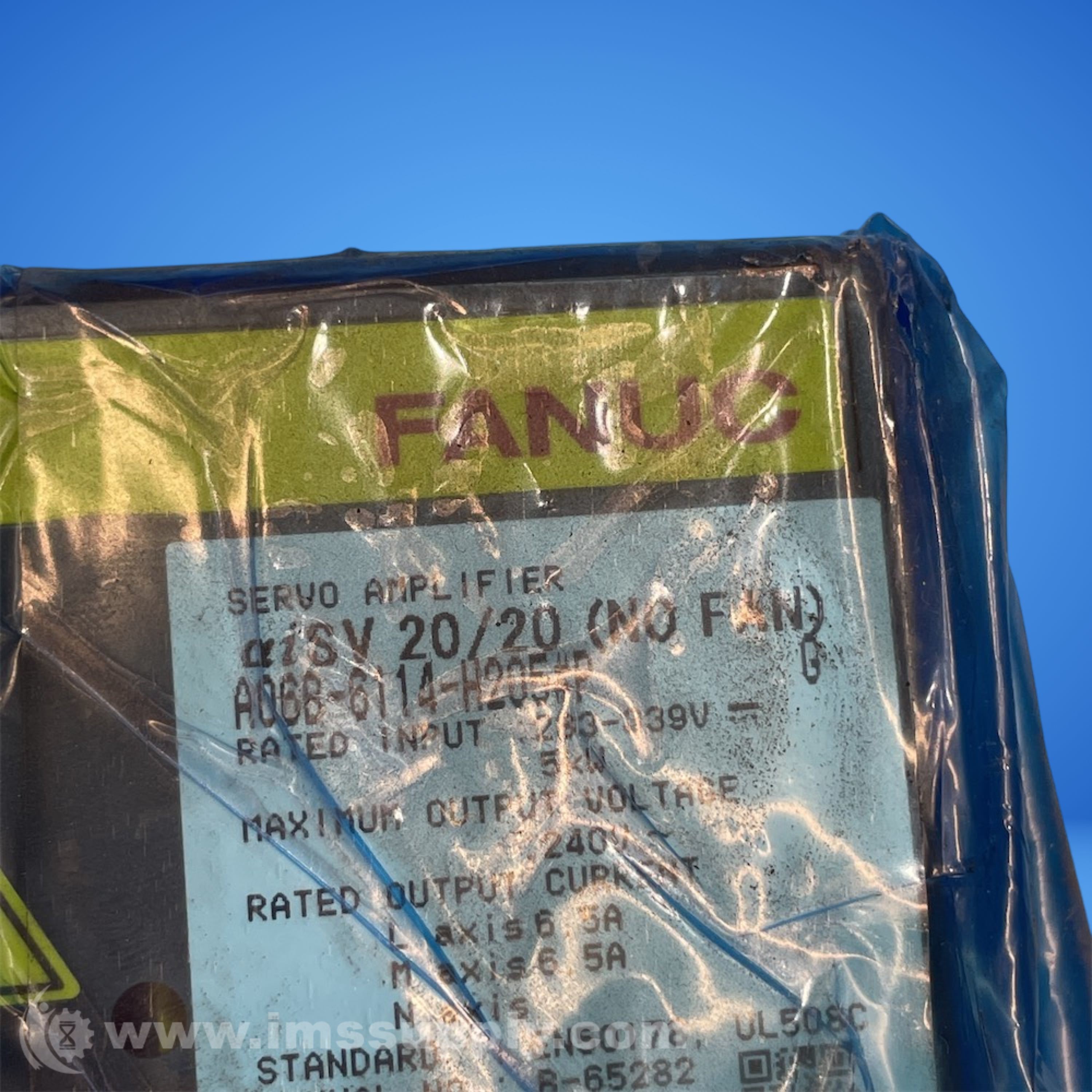 Fanuc A06B-6114-H205#P 2 Axis Alpha Servo Module - IMS Supply