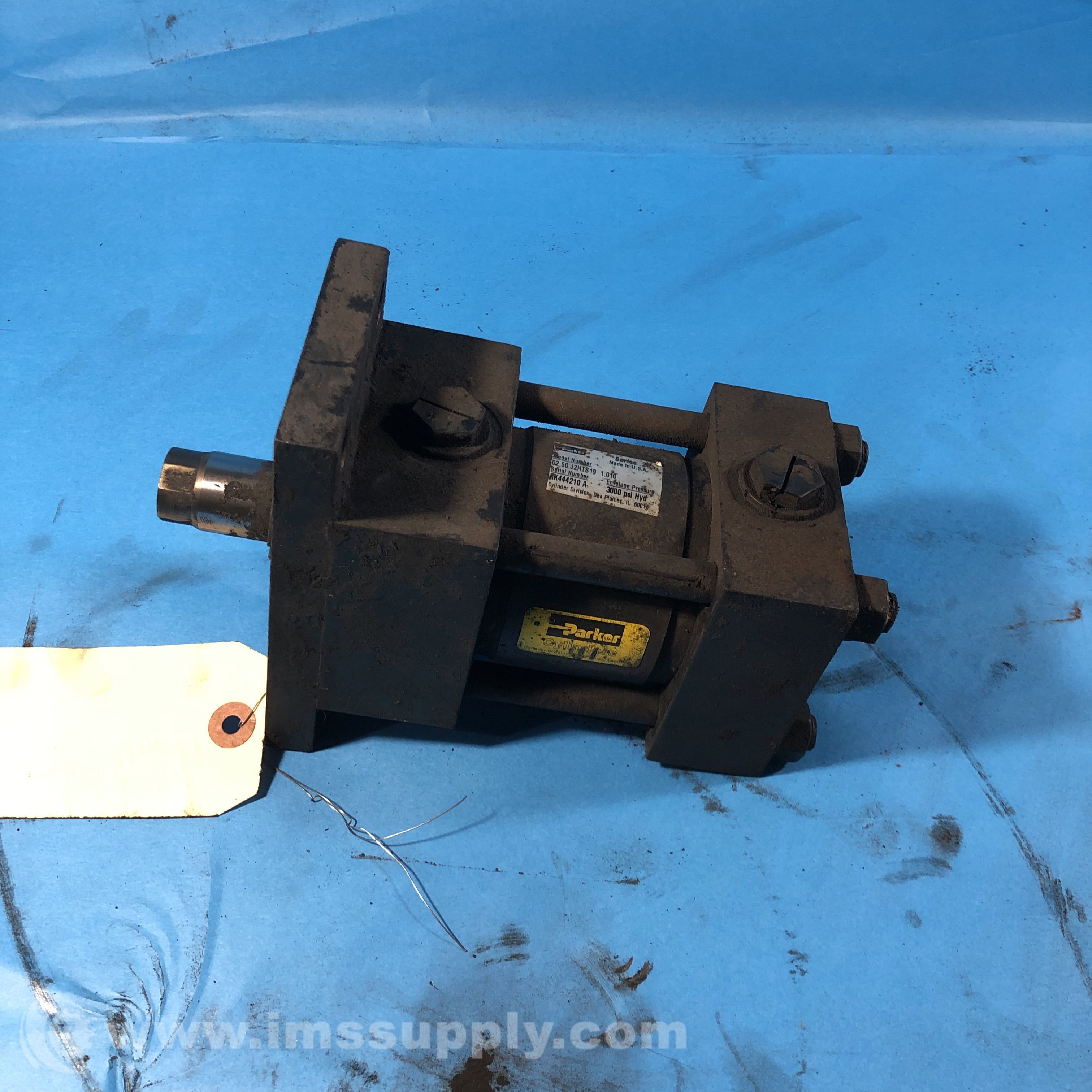 Parker 02.50 J2HTS19 Hydraulic Cylinder, Series 2H, 3000 PSI IMS Supply
