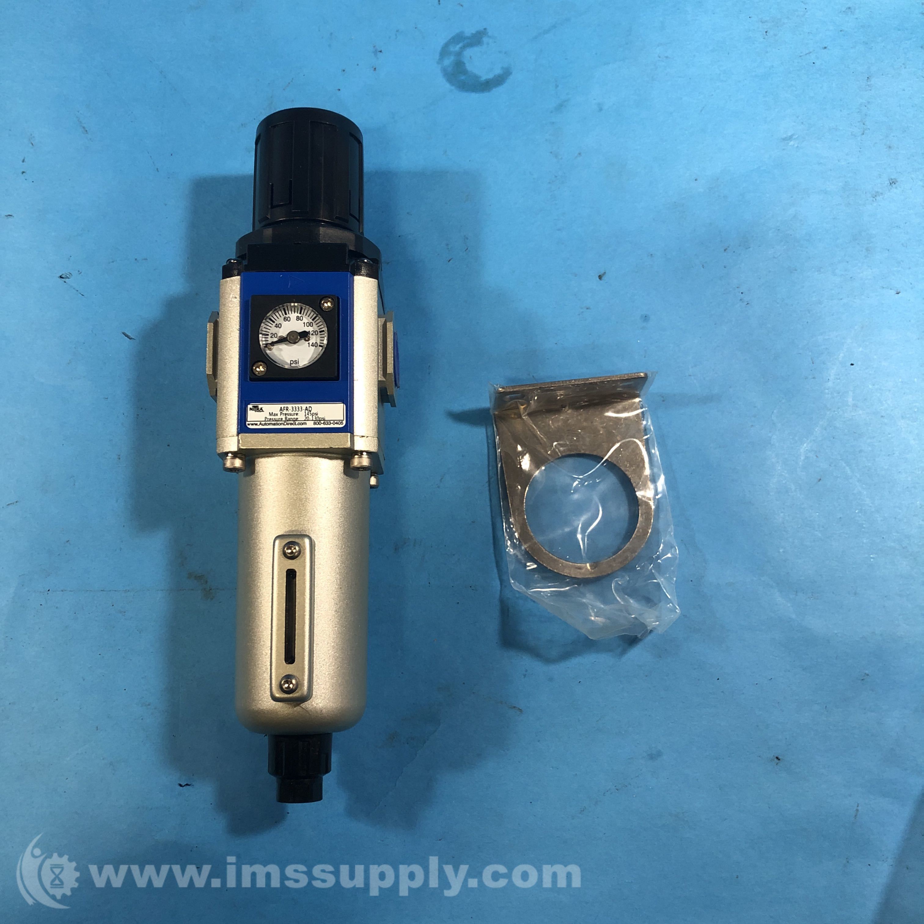 Nitra Pneumatics AFR3333AD Filterregulator, 3/8in Female Npt IMS