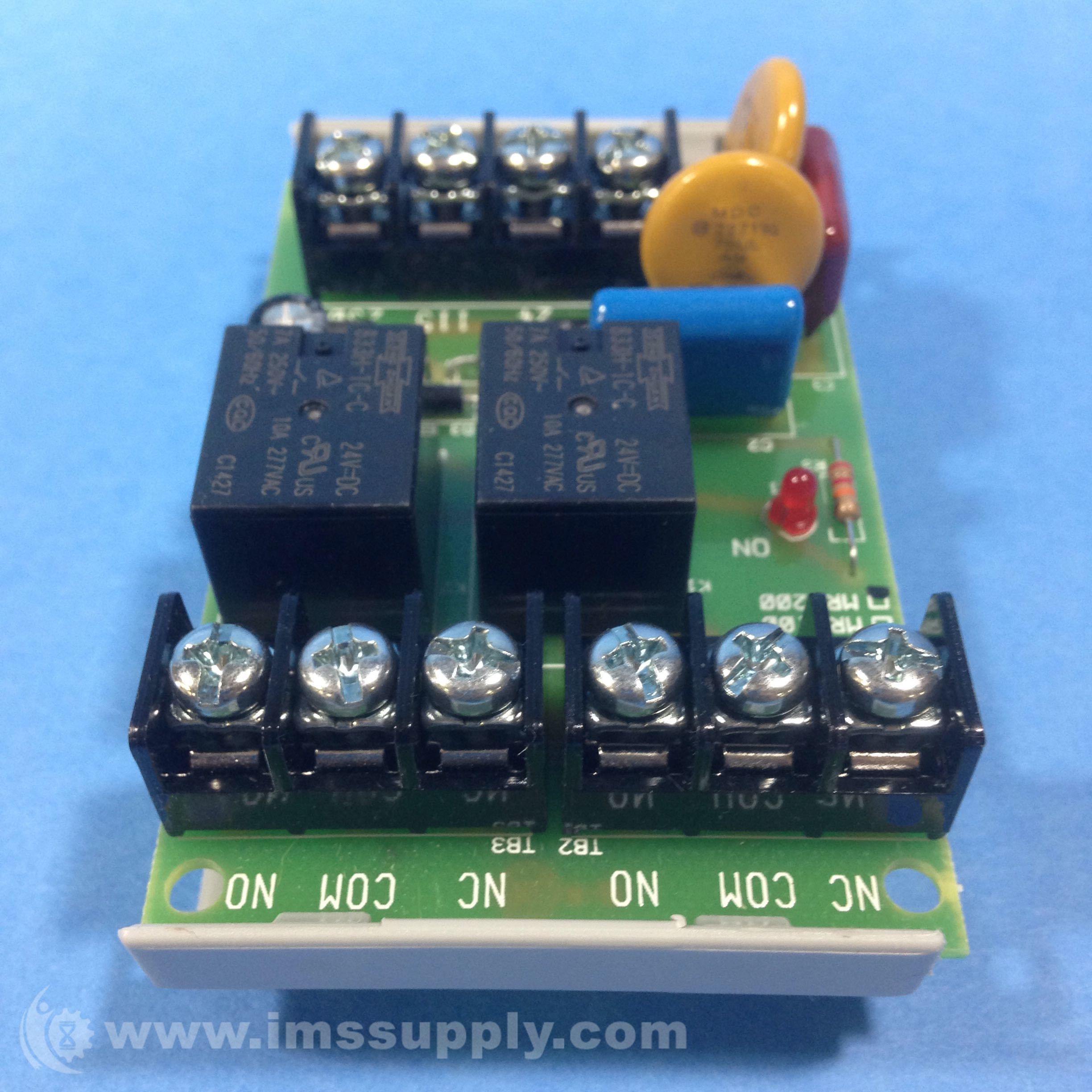 Simplexgrinnell Tyco MR-201/T 24-230VAC 7 Amp DPDT Relay - IMS Supply