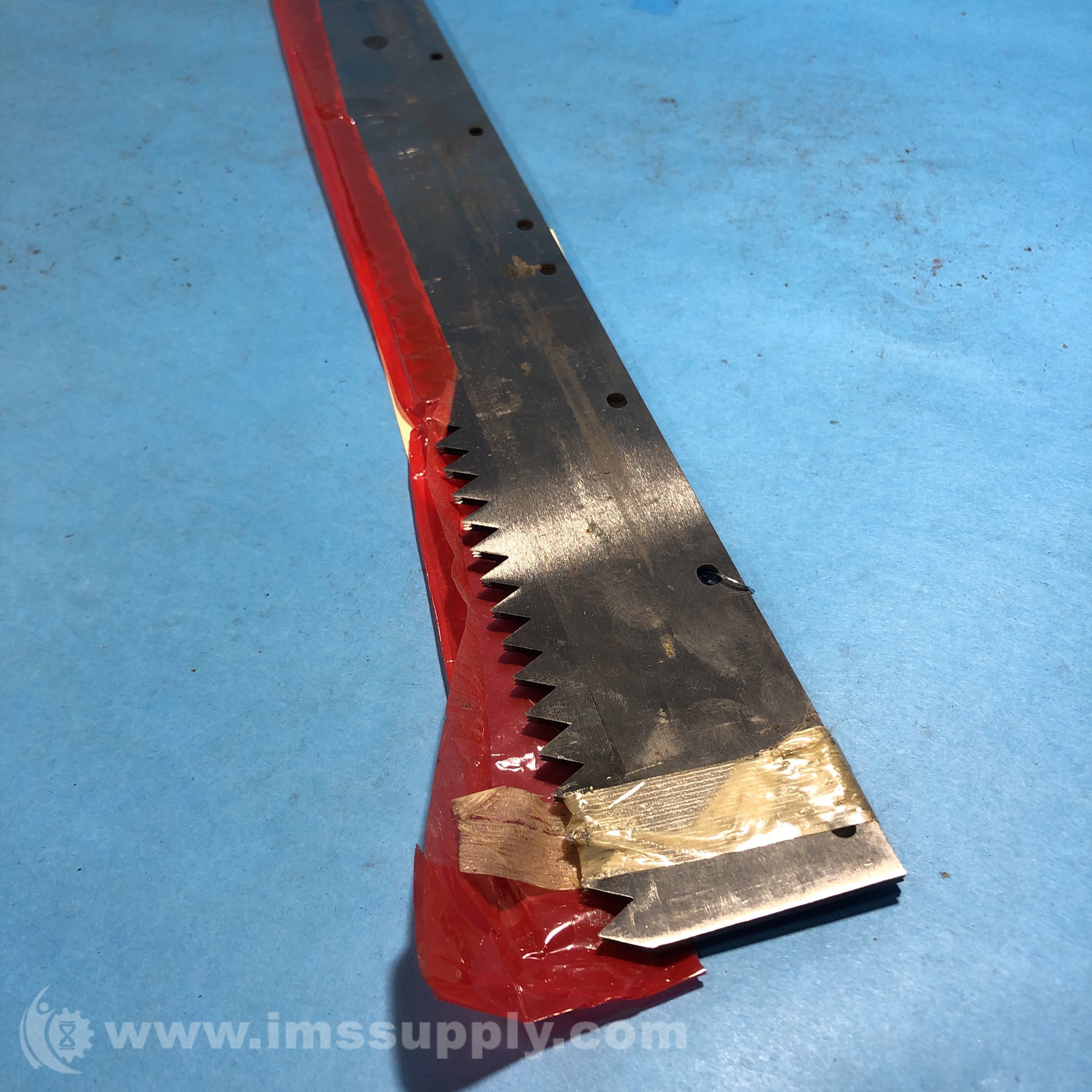 Pack of 4 Steel Flat Rectangular Cutting Blades - IMS Supply