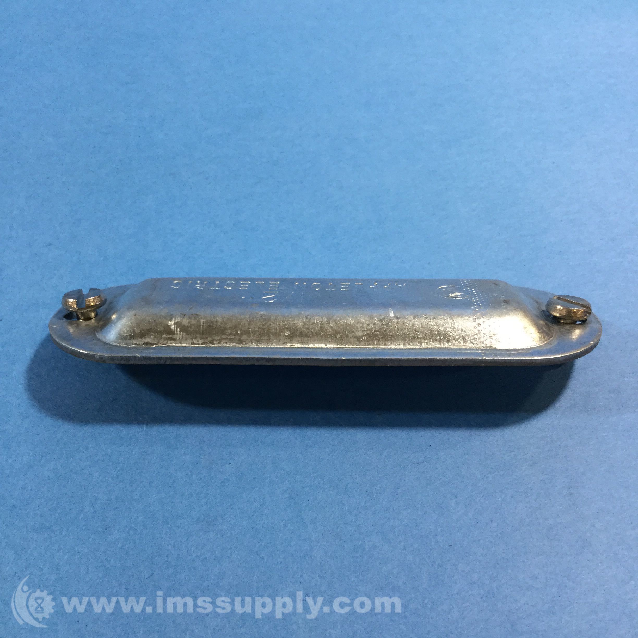 Appleton Cover for Conduit Access Fitting: Aluminum, 1/2 in - IMS Supply