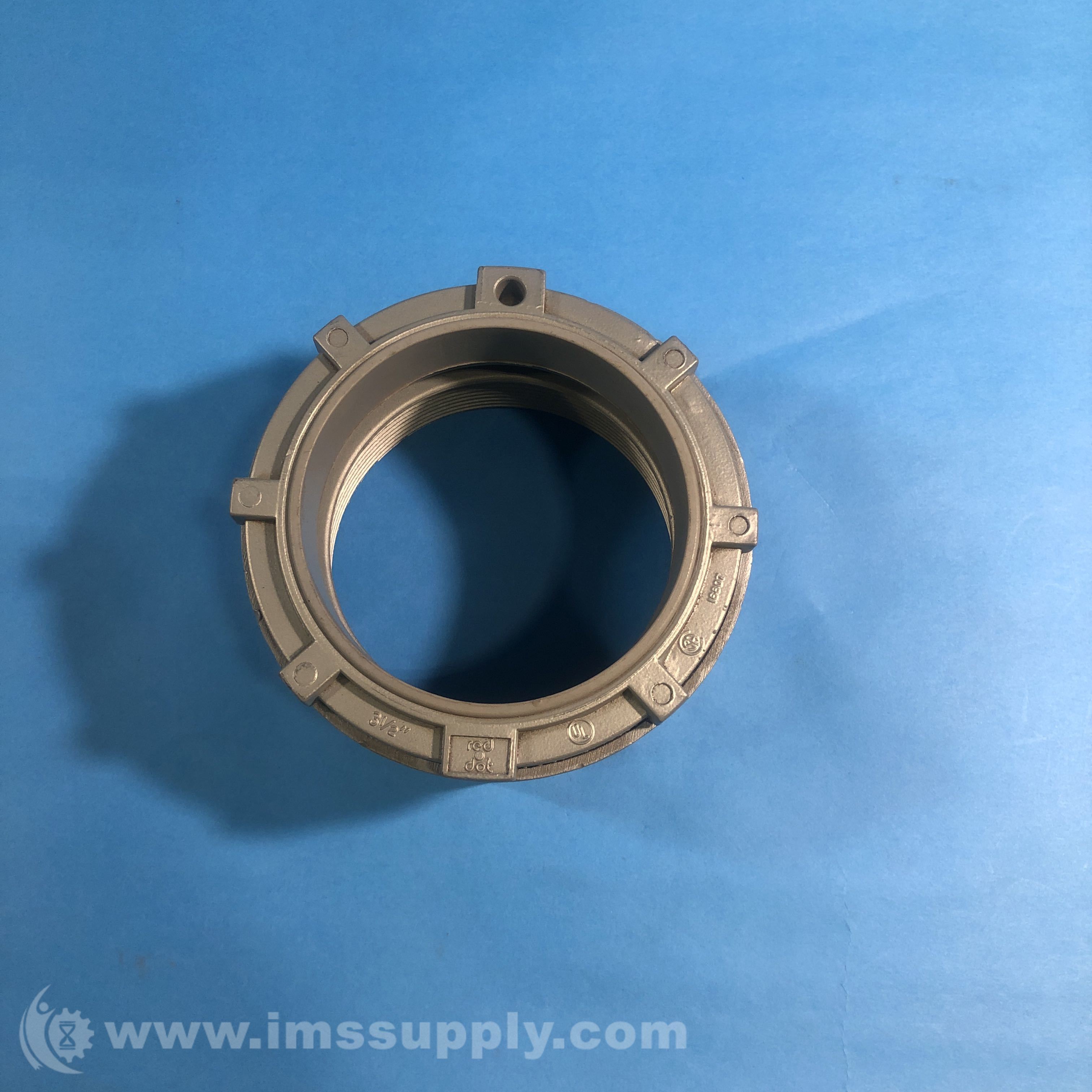 Red Dot HT9 3 1/2 Aluminum Conduit Hub IMS Supply