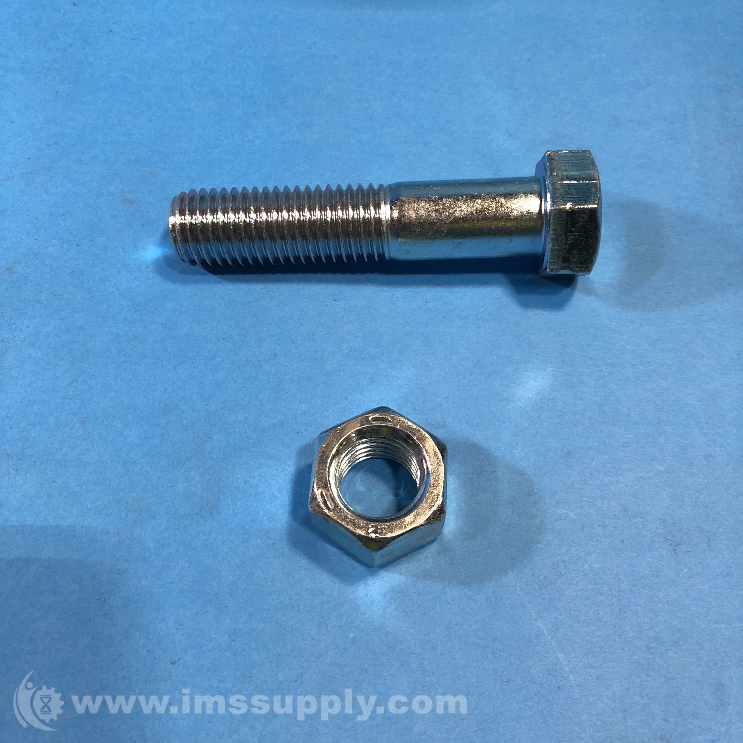 FNL Hex Head Bolt, Partially Threaded with Hex Nut IMS Supply