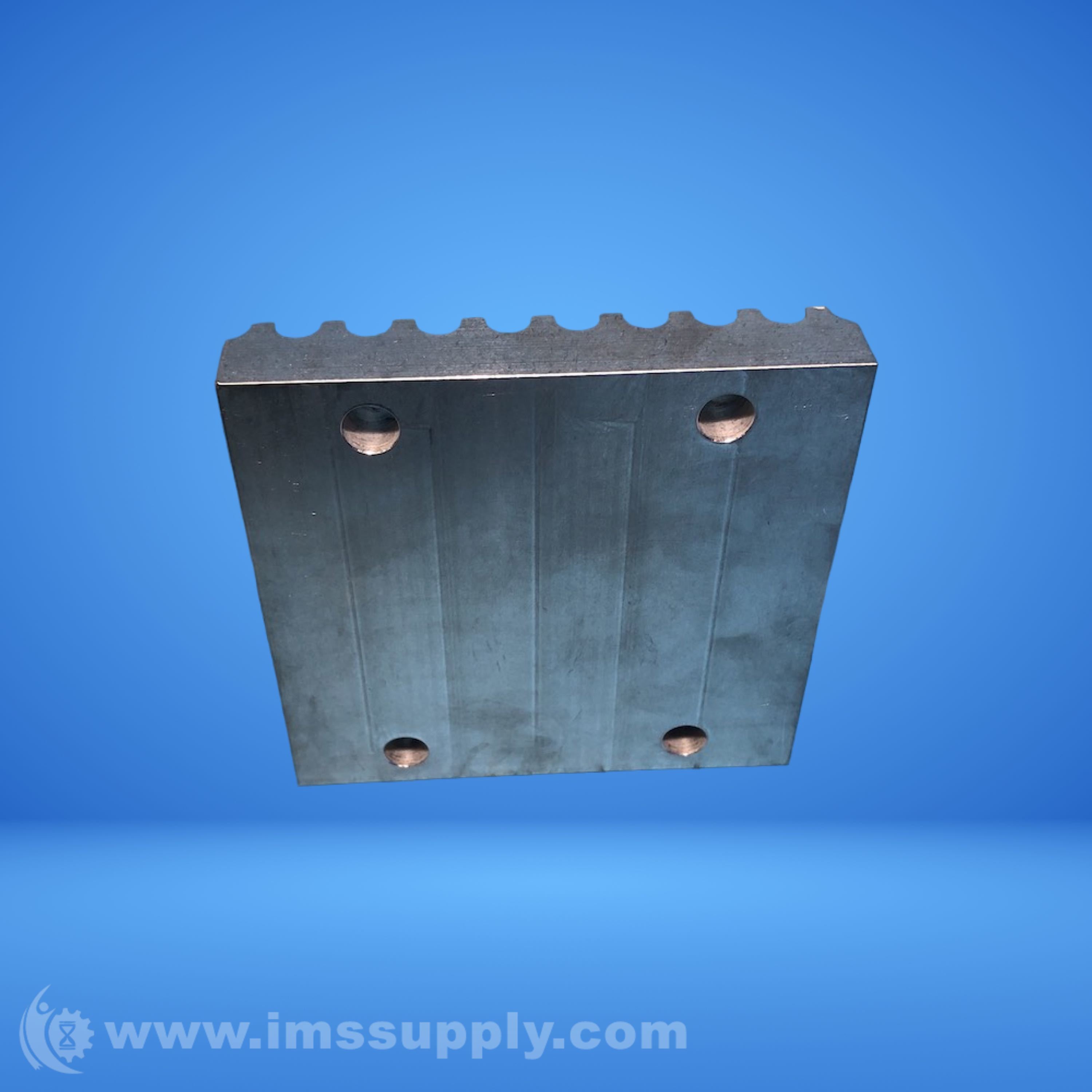 Steel Grooved Forming Block 6 x 6 x 2 - IMS Supply