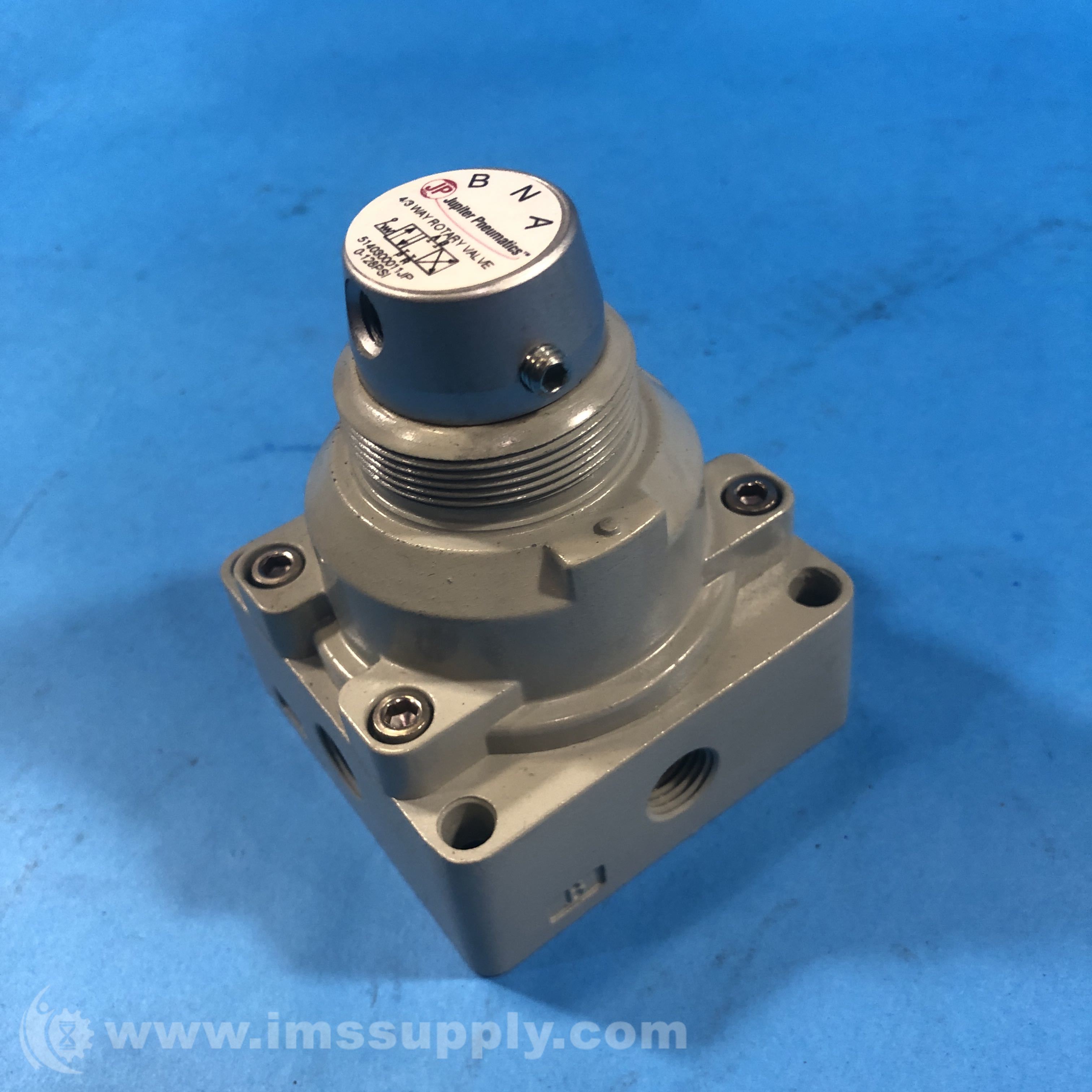 Jupiter Pneumatics 5140300011JP 1/4 NPT Manual Mechanical Valve IMS
