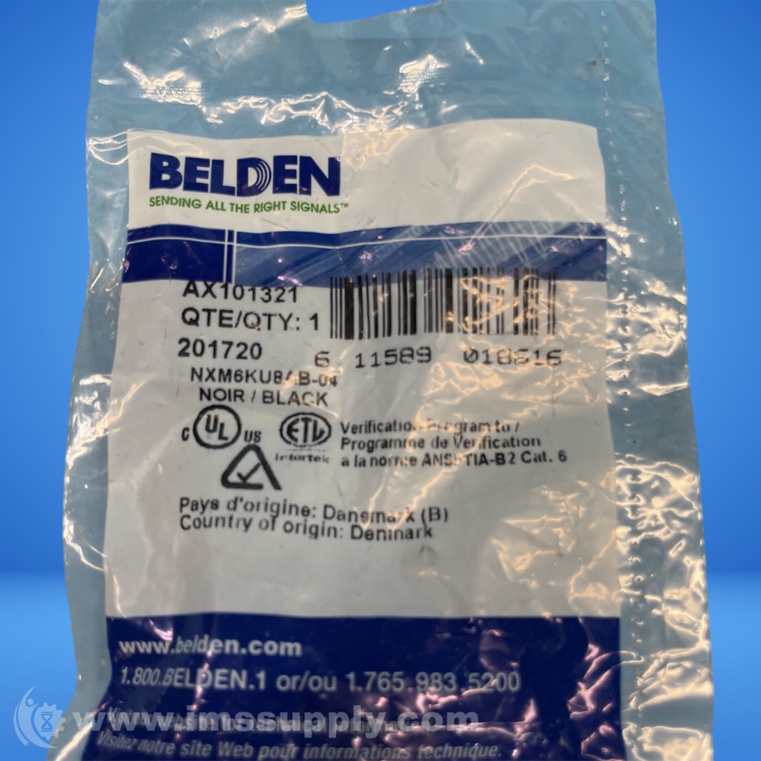 Belden AX101321 Cat6+ Modular Jack - IMS Supply