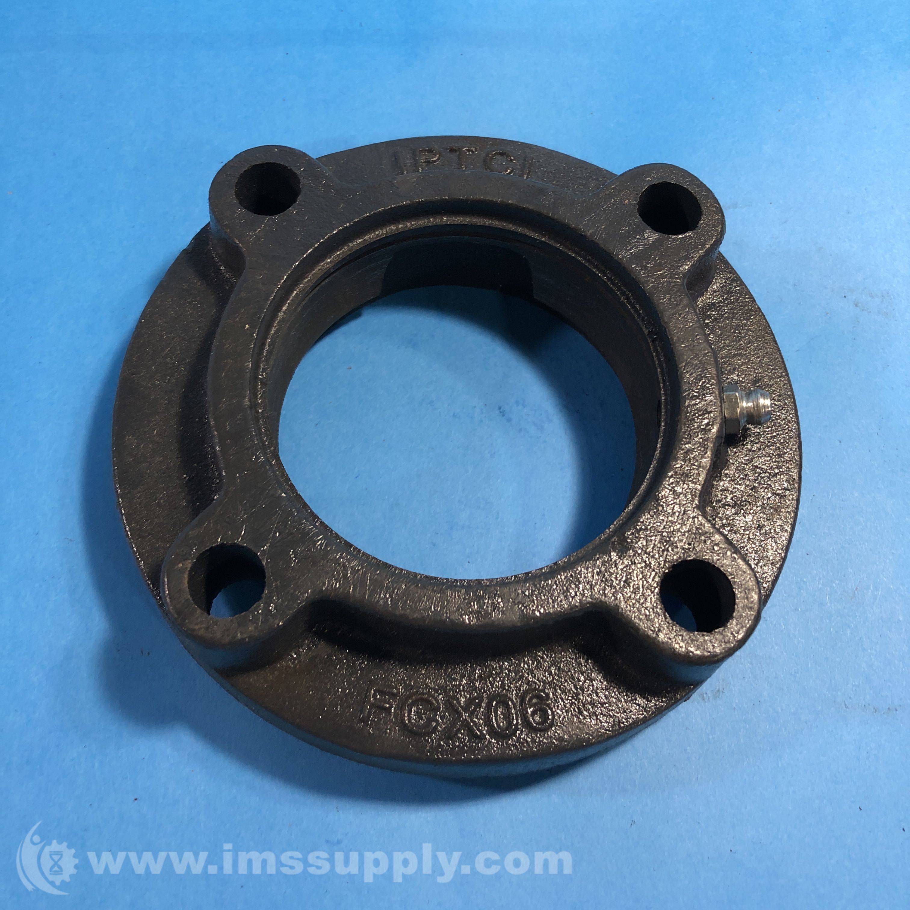 IPTCI Bearings FCX06 Housing, 4Bolt Piloted Flange, Medium Duty IMS
