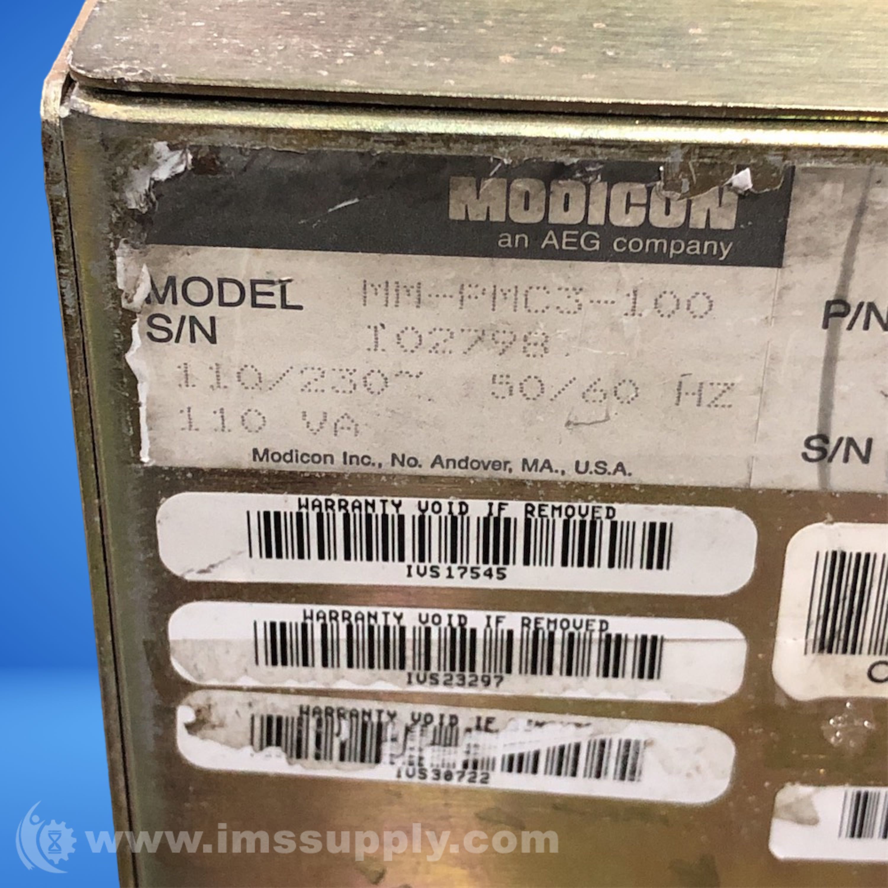 Modicon MM-PMC3-100 - IMS Supply