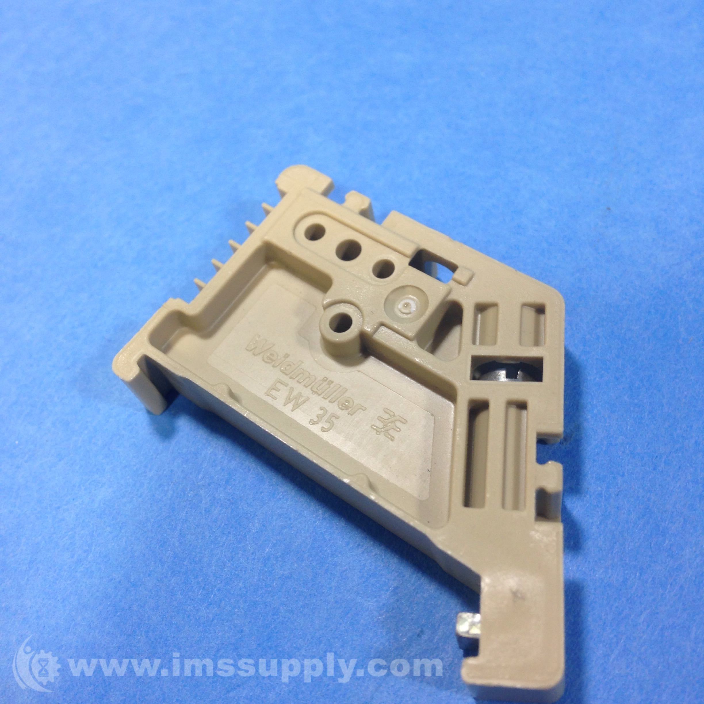 Weidmuller EW35 Terminal Block End Braket IMS Supply