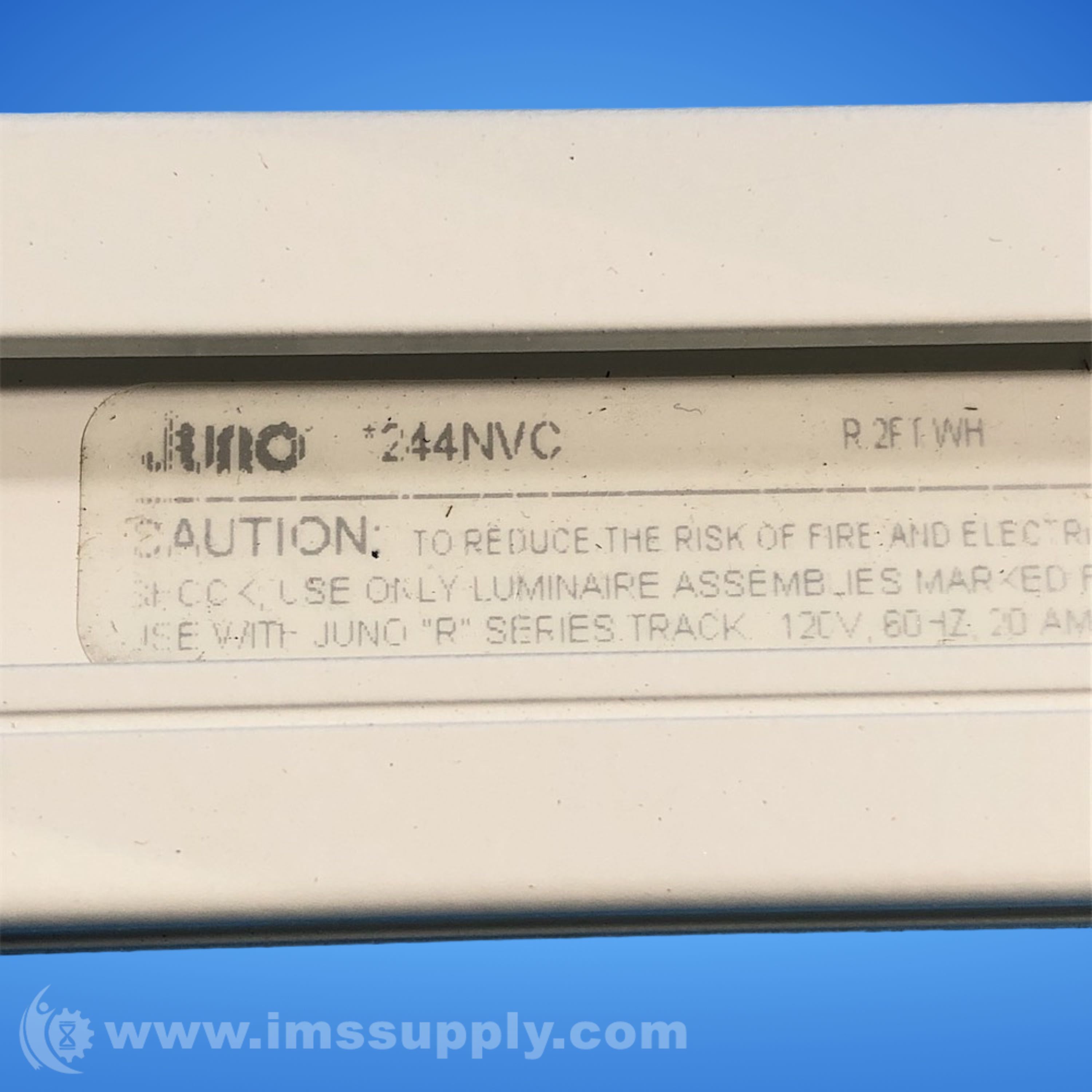 Juno Lighting R 2FT WH, 2 ft Track - IMS Supply