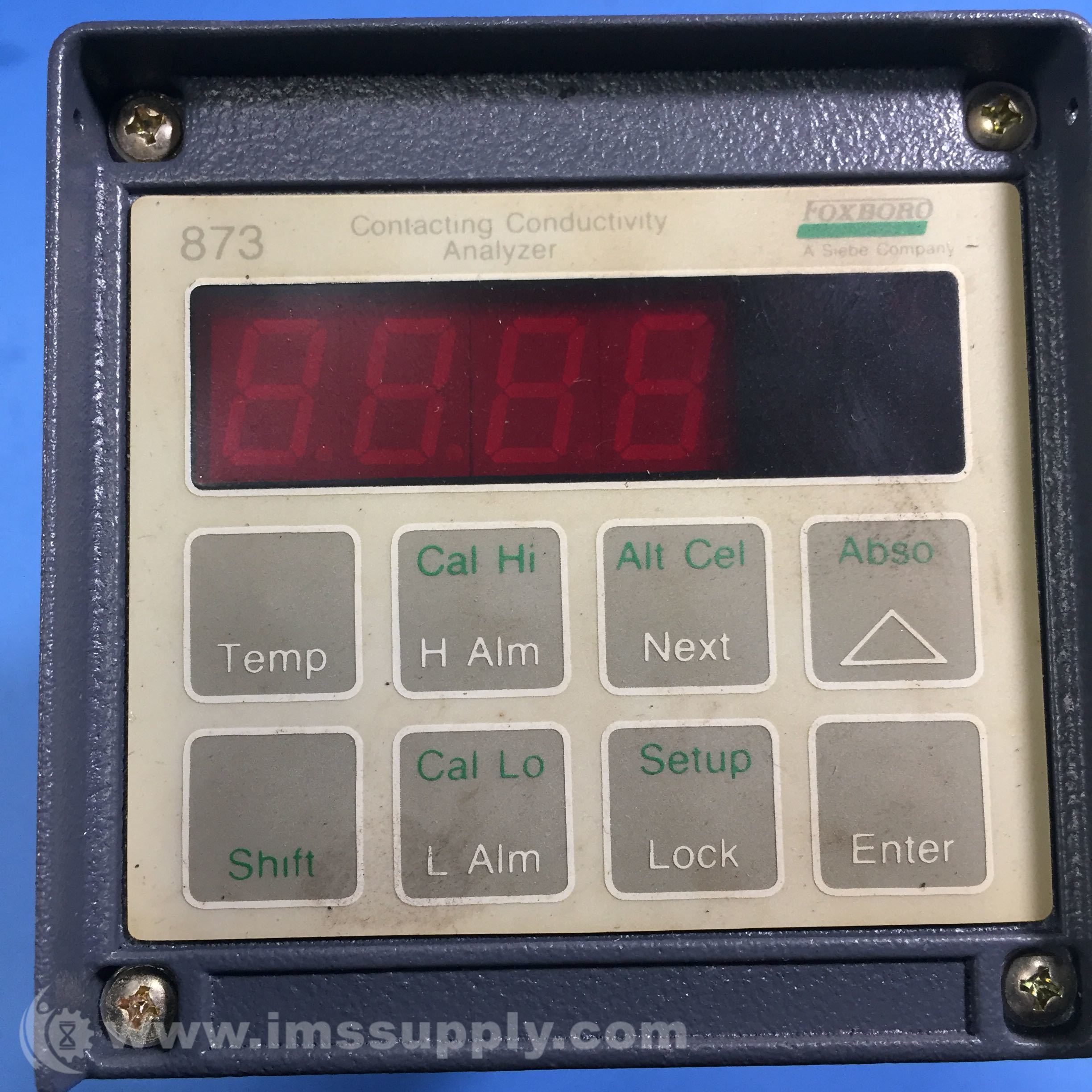 FOXBORO 873CC-AIWFGZ Conductivity Analyzer 120V-AC 