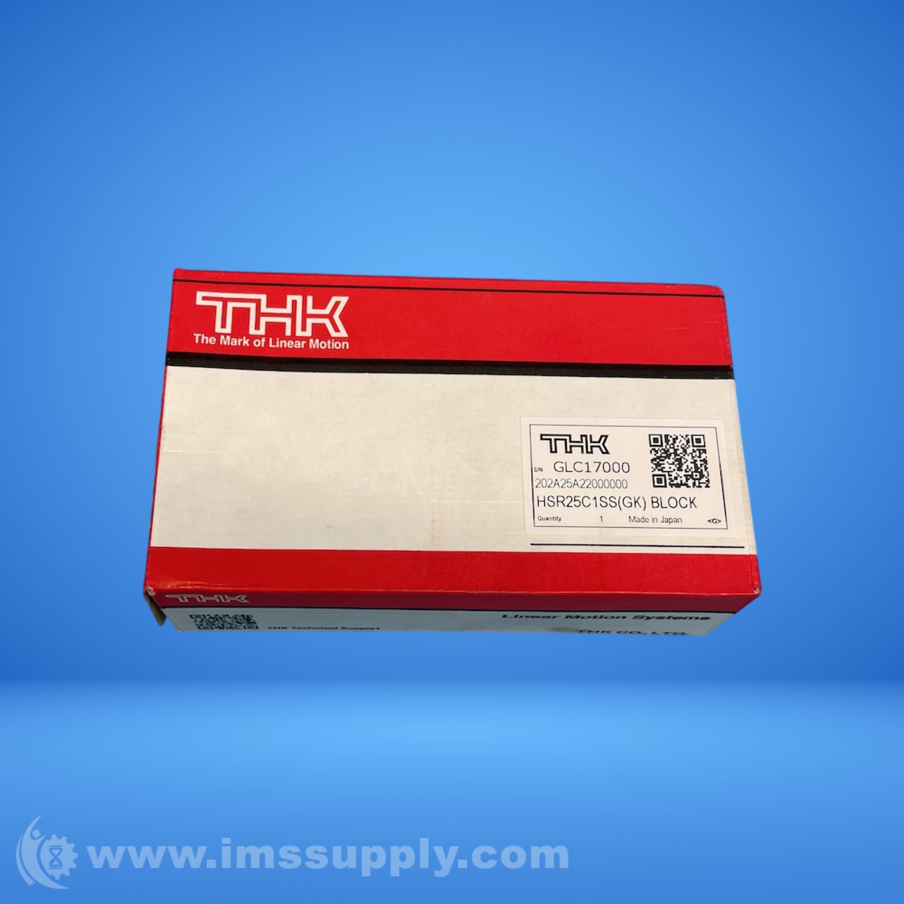 THK HSR25C1SS(GK) Block - IMS Supply