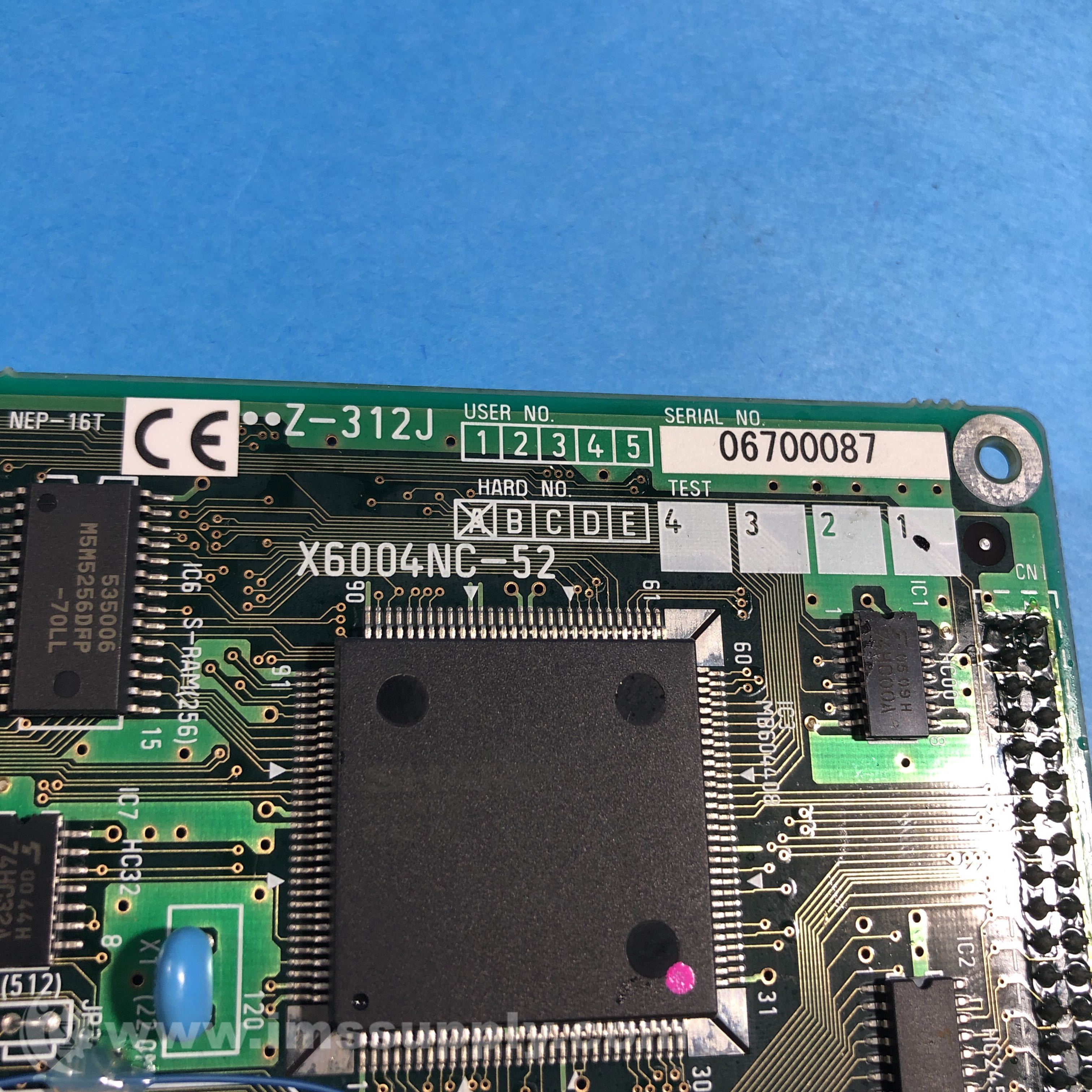 Sharp Z-312J J-Board - IMS Supply