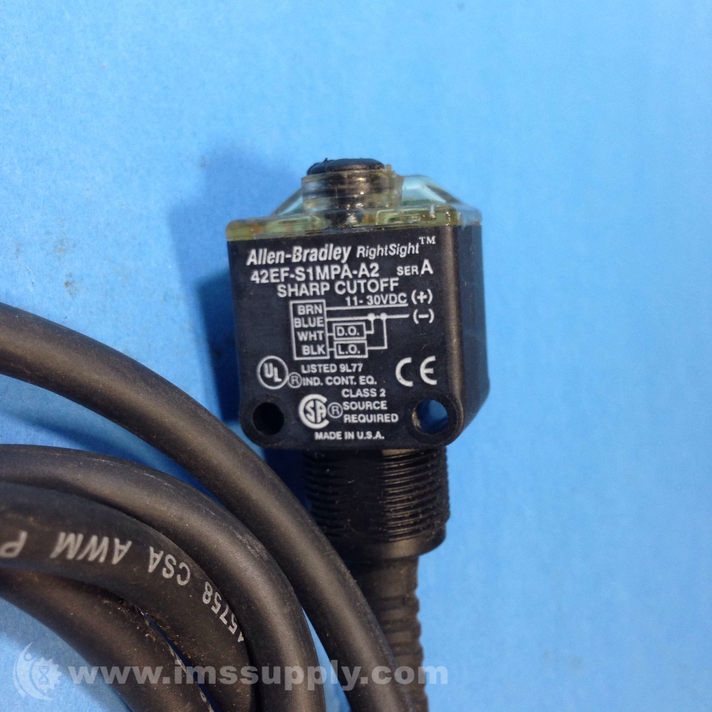 Allen Bradley 42EF-S1MPA-A2 Series A Photoelectric Sensor - IMS Supply