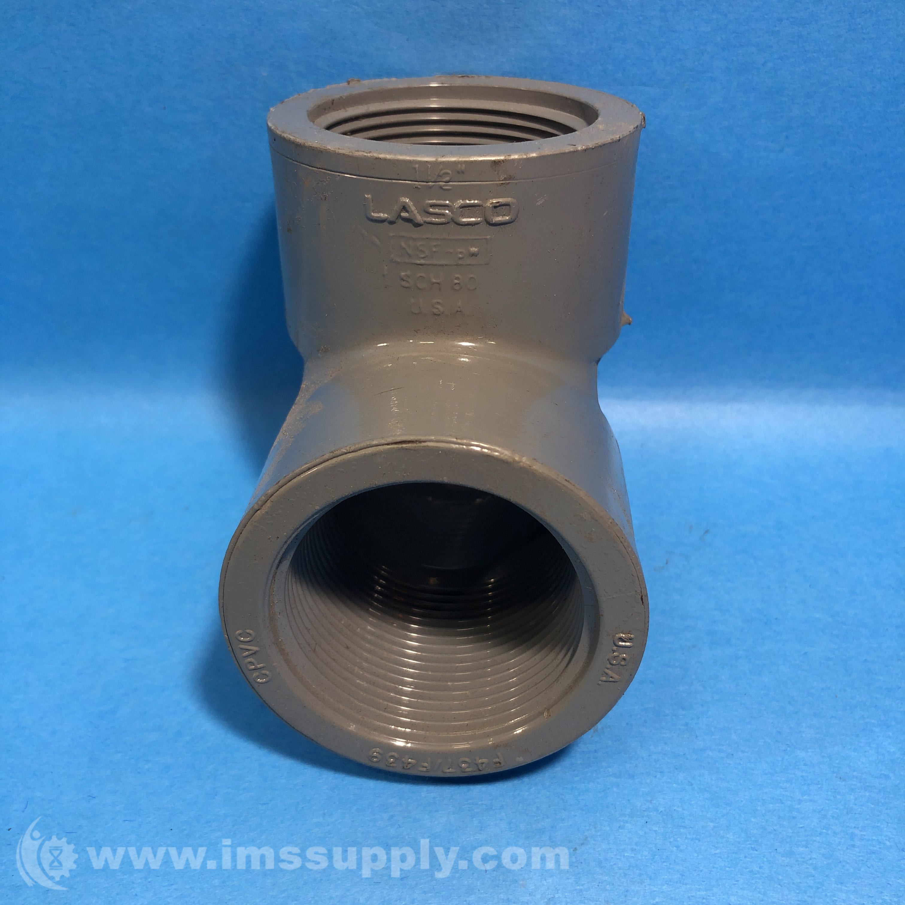 Lasco 1-1/2 PVC 90° Elbow - IMS Supply