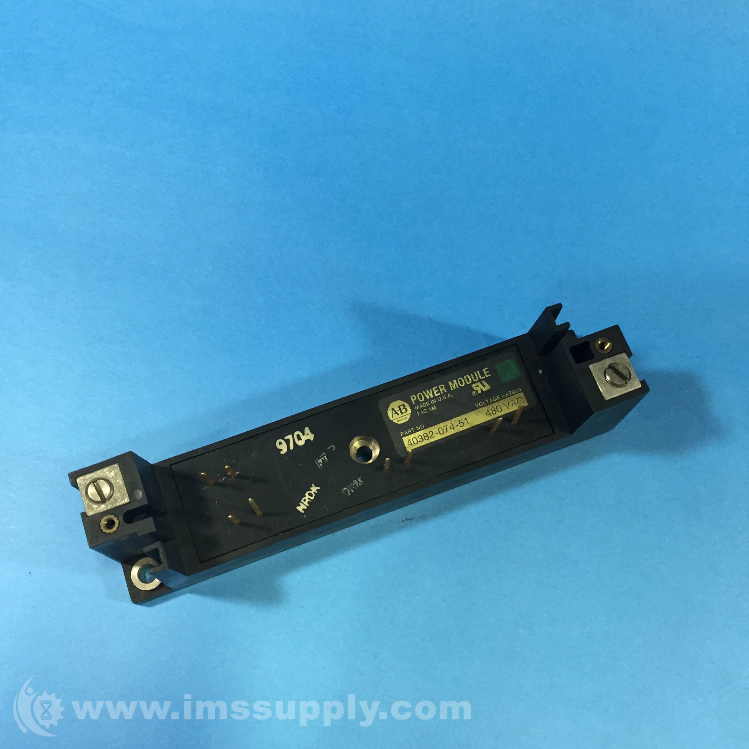 Allen Bradley 40382-074-51 SMC Plus Power Module - IMS Supply
