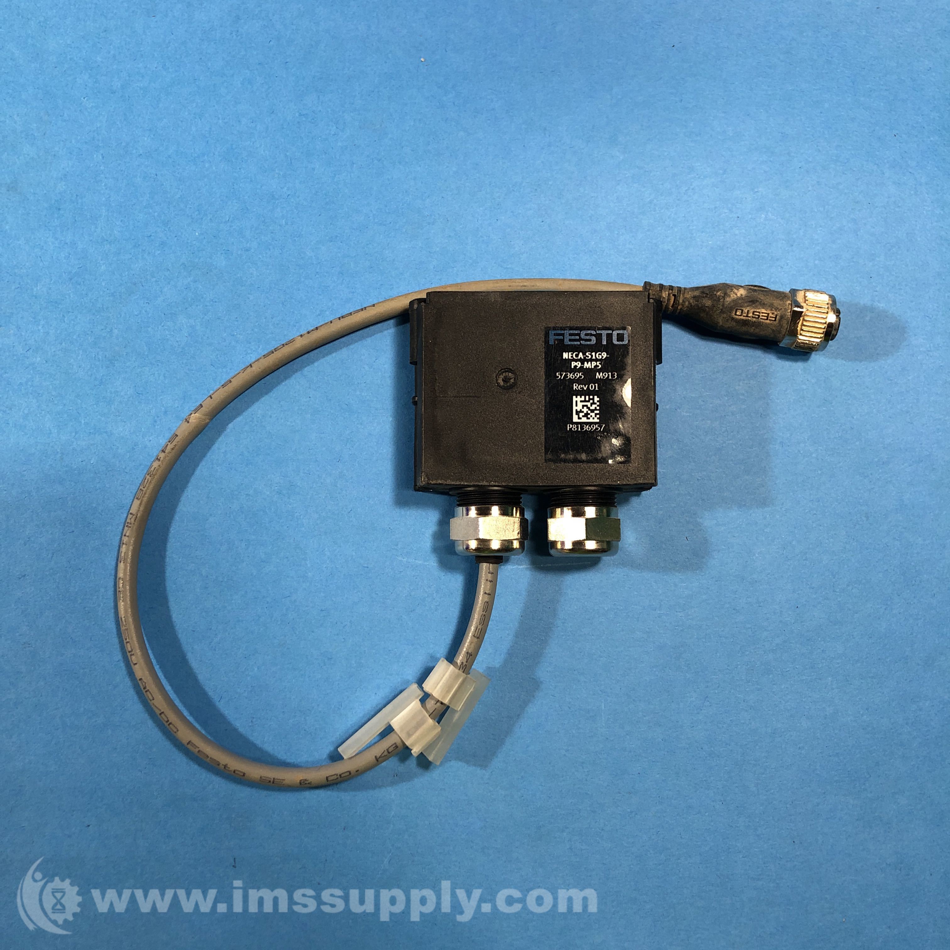 Festo NECA-S1G9-P9-MP5 Multi-pin Plug Socket, D-sub 9 Pin - IMS Supply