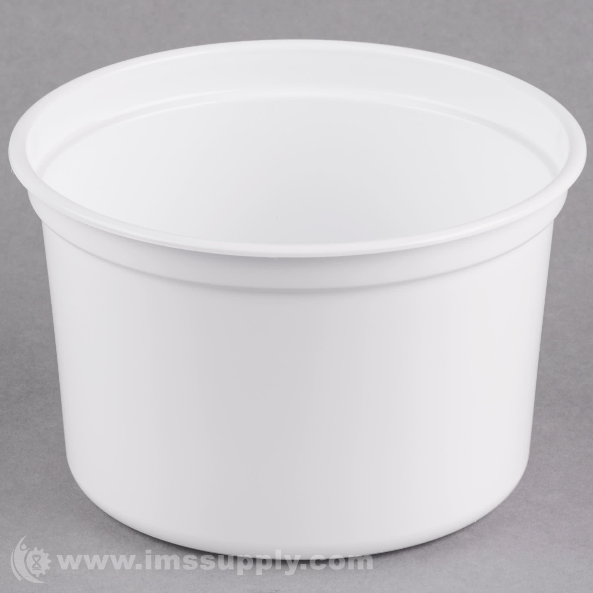 Dart Container 16NW Container 16 Oz White Polypropylene IMS Supply