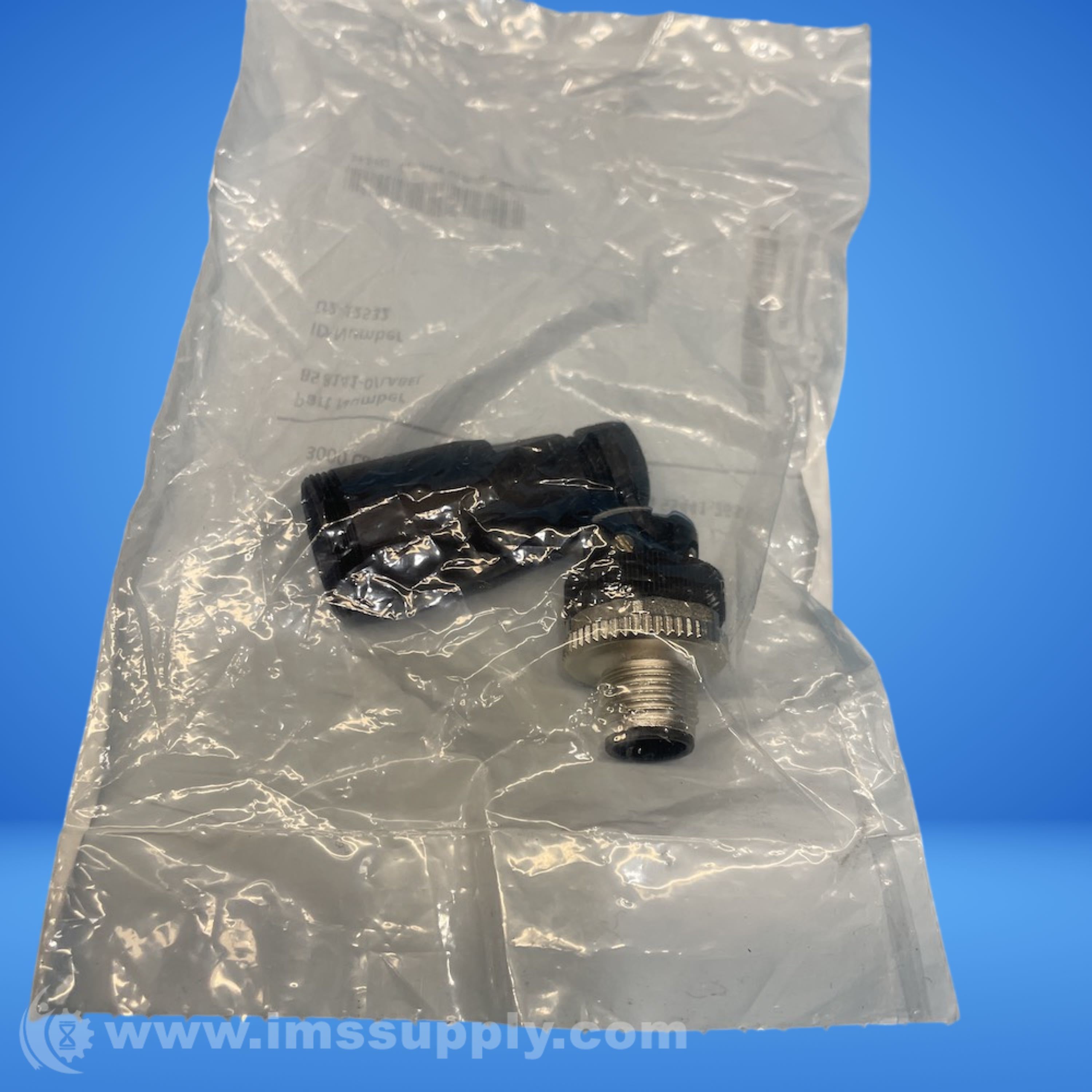 Turck BS8141-0/LABEL Eurofast Straight Male Cordset - IMS Supply
