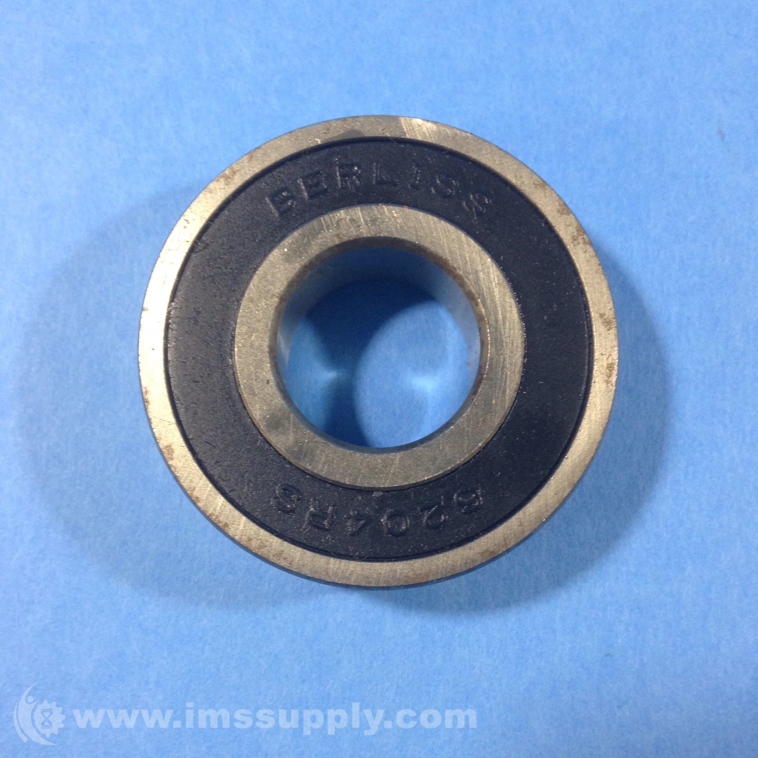 Berliss Bearing 6204RS Ball Bearing IMS Supply