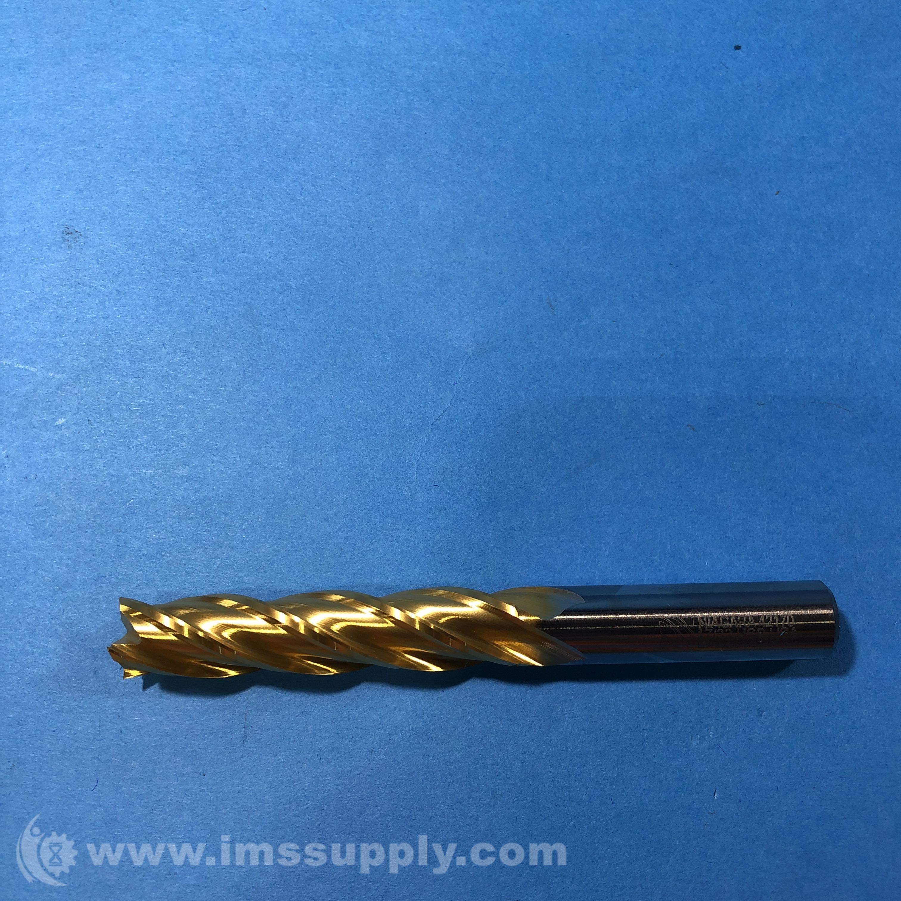 Niagara Cutter 42170 High Speed Steel Finishing End Mill IMS Supply
