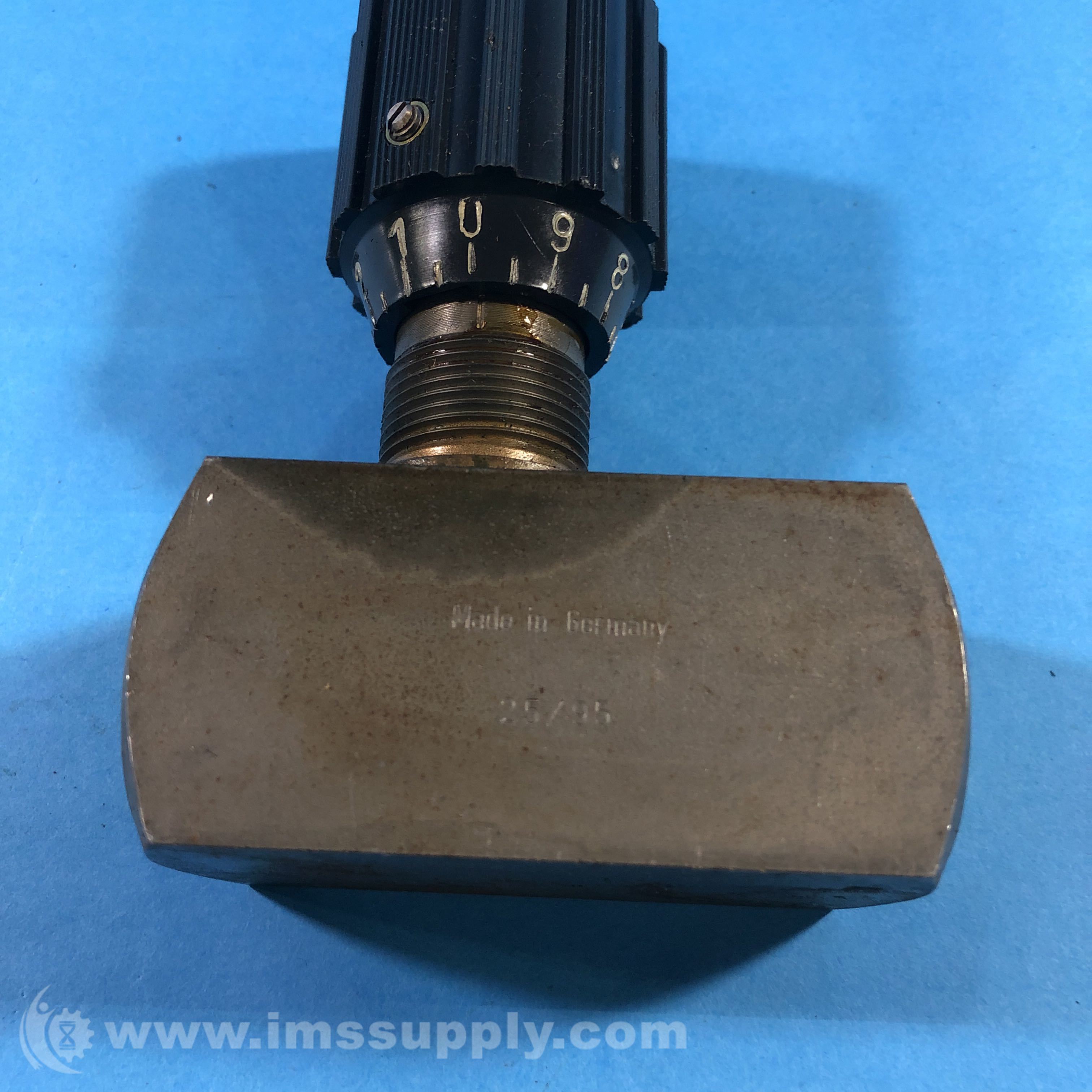 HYCON 25/95 Bar Flow Control Needle Valve - IMS Supply