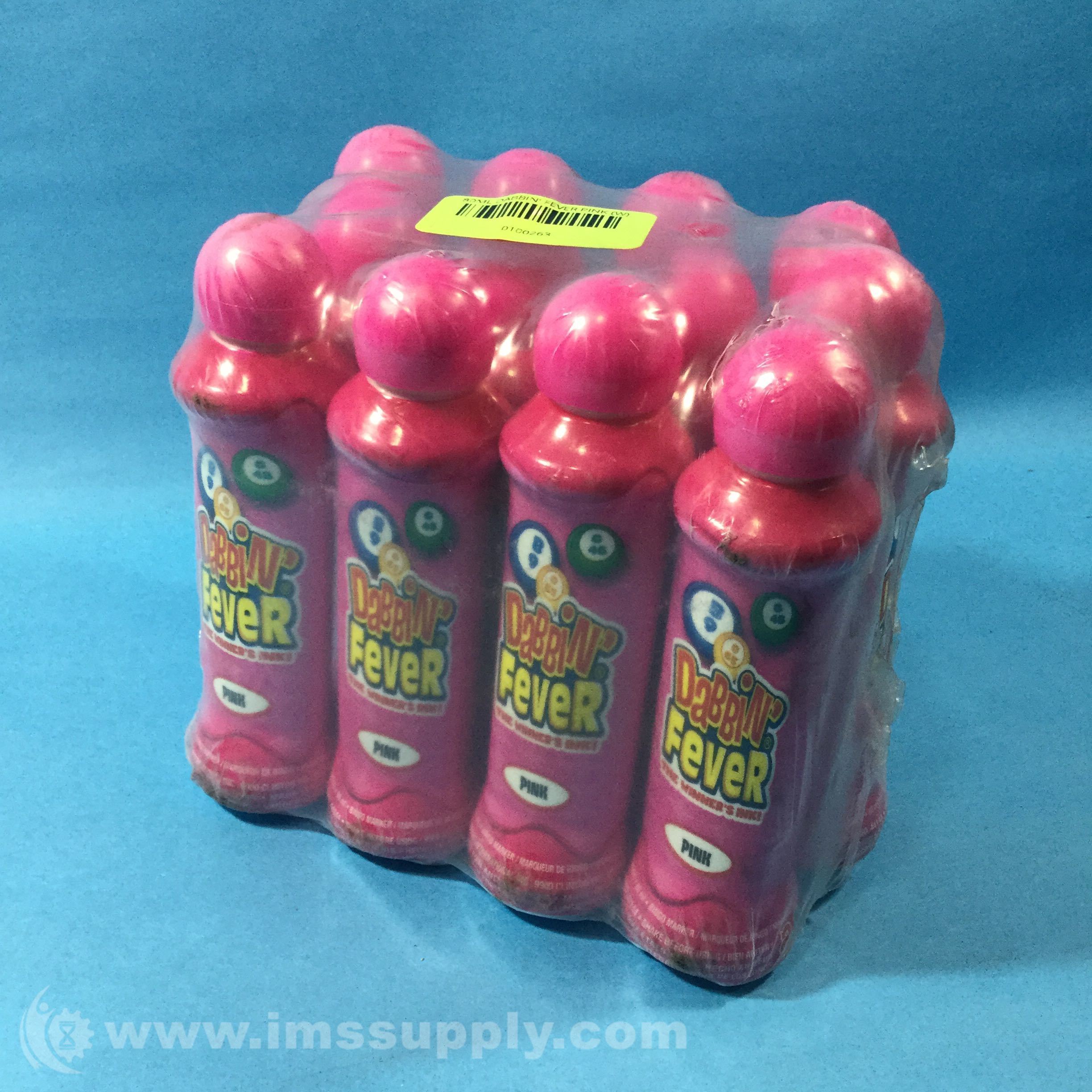 Arrow 80ML Dabbin Fever Pink Markers, Case of 12 - IMS Supply