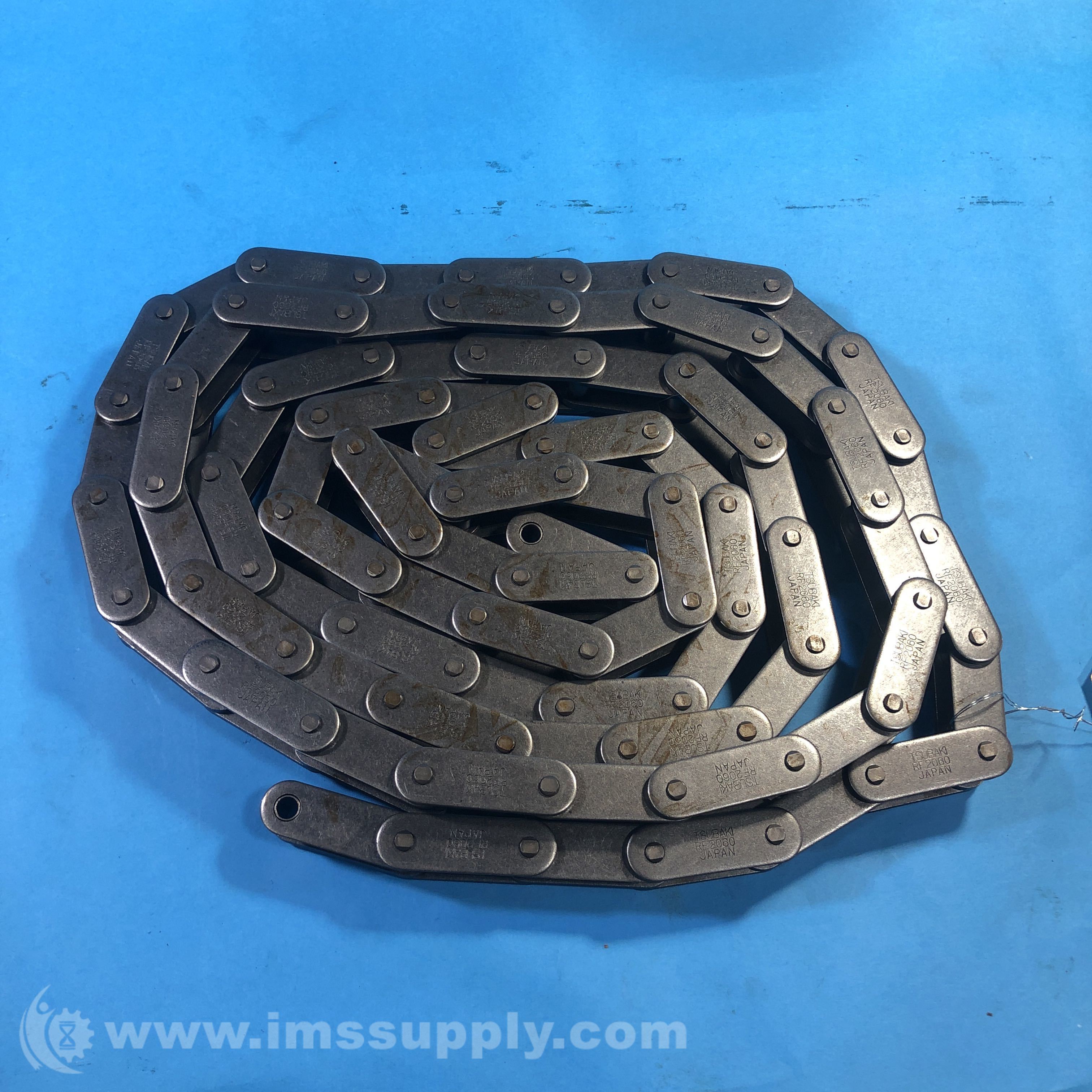 Tsubaki RF2060 9 ft Roller Chain, 1 1/2 Pitch - IMS Supply