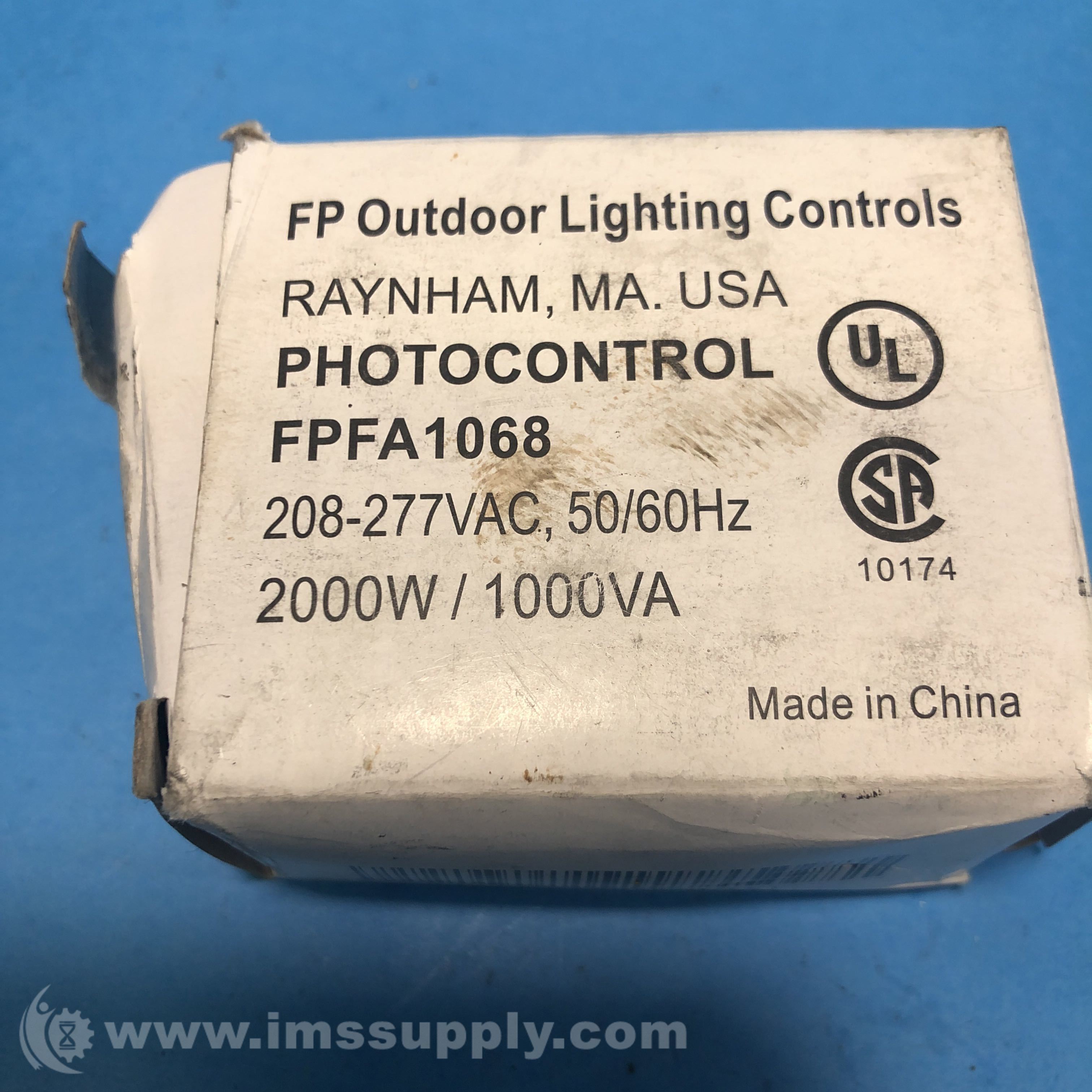 FP Outdoor Lighting Control FPFA1068 Photocontrol Threaded Stem IMS