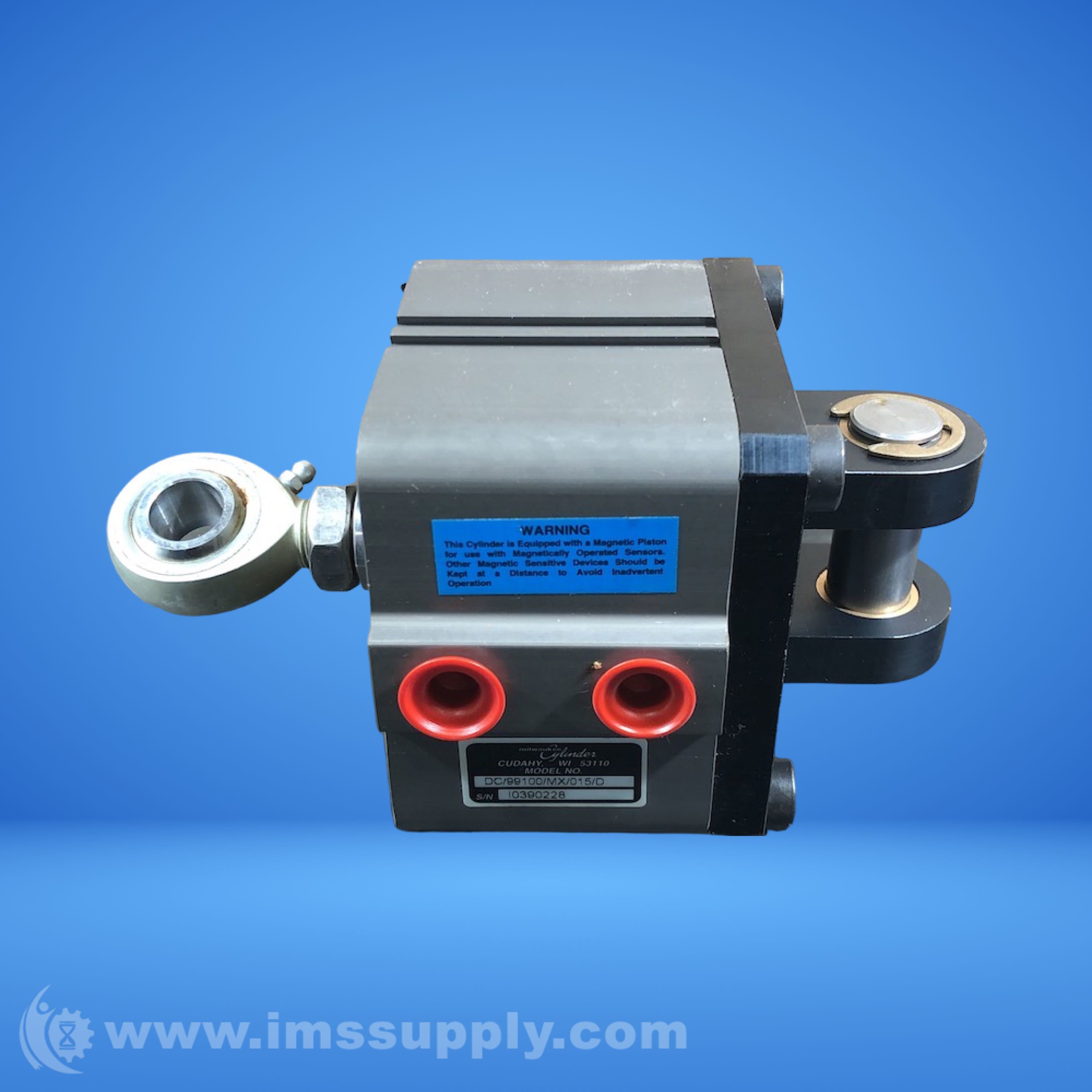 Milwaukee Cylinder DC/99100/MX/015/D Hydraulic Cylinder - IMS Supply