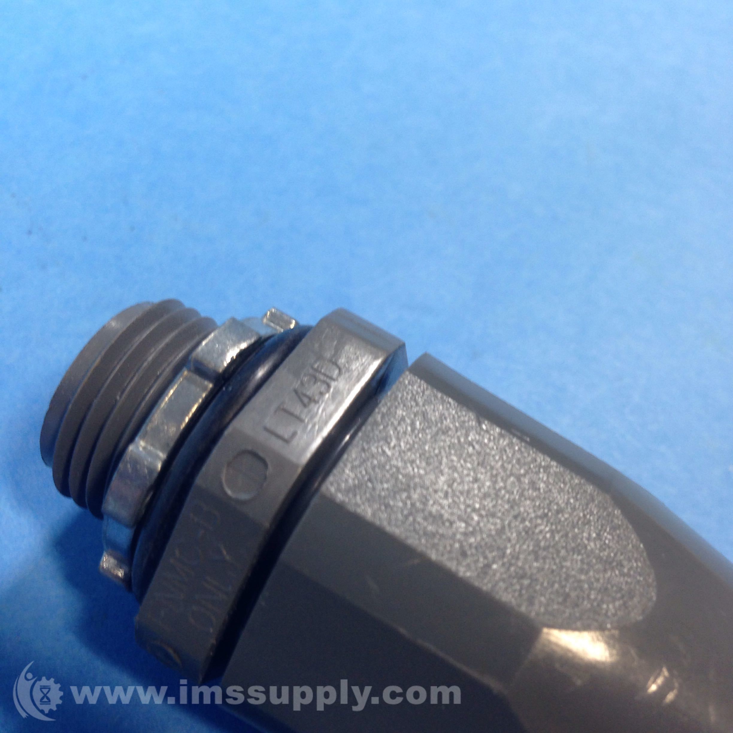 Carlon LT43D NonMetalic 1/2 Carflex Liquidtight Connector IMS Supply