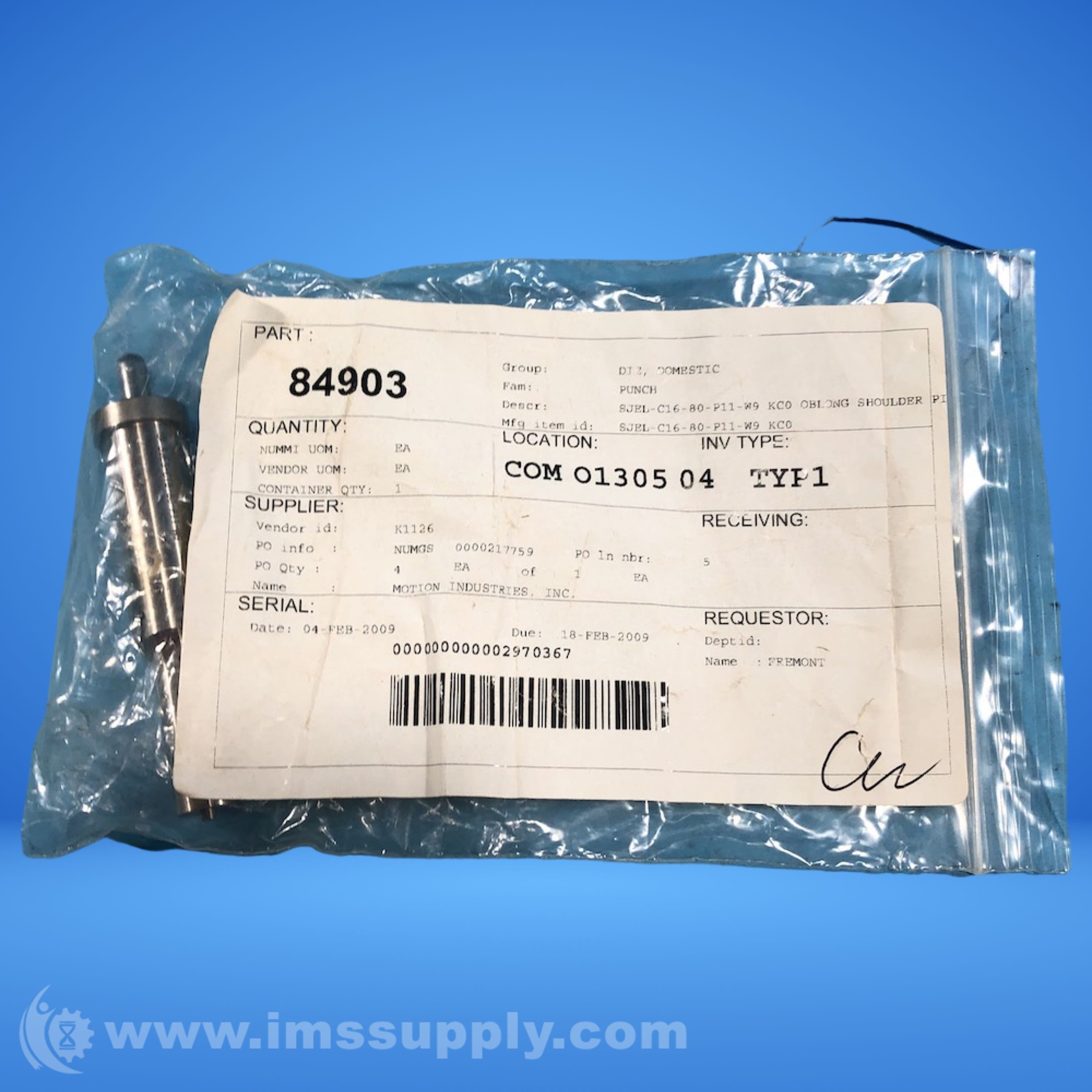 Misumi SJEL-C16-80-P11-W9 - IMS Supply