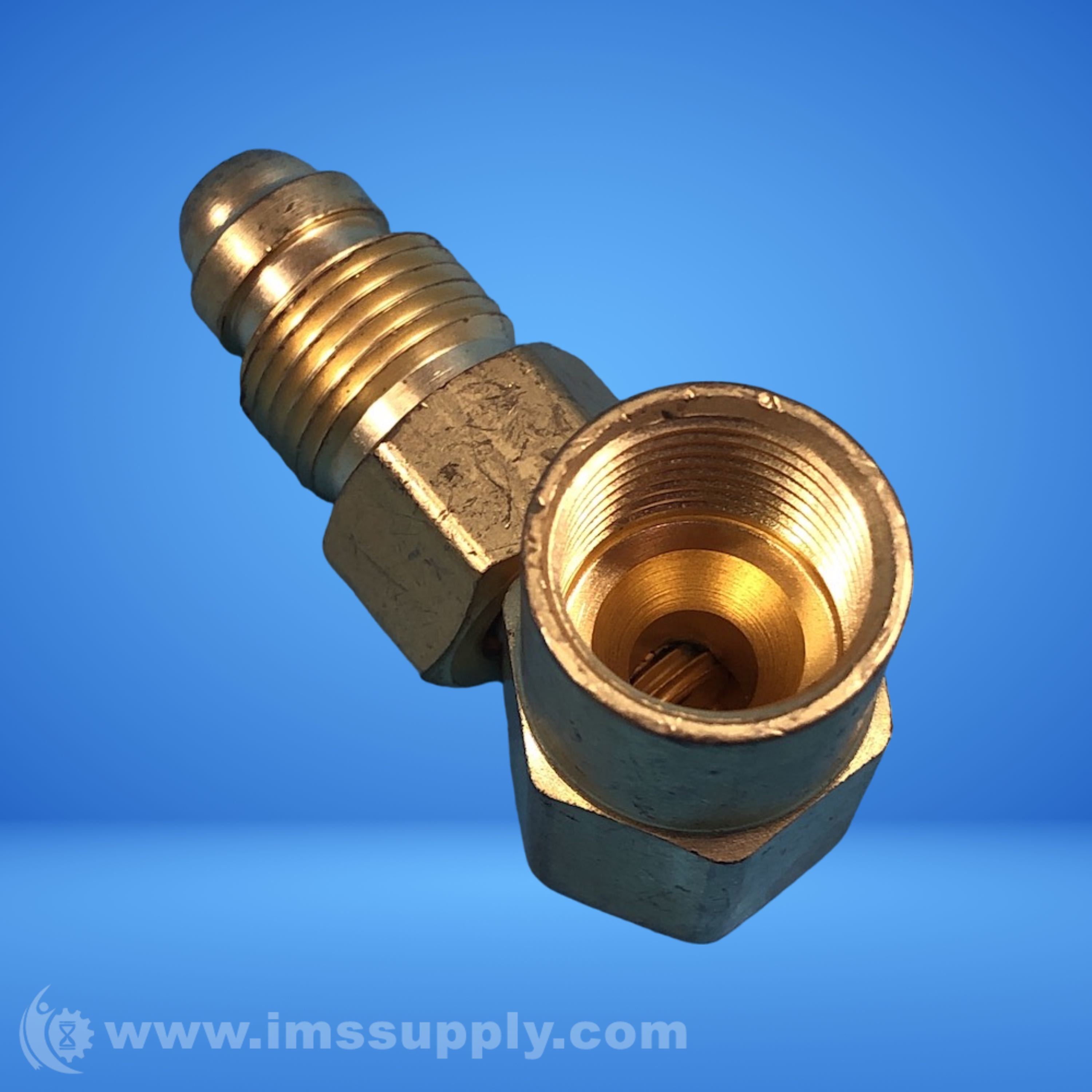90 Degree Oxygen Coupler Male to Female Fitting - IMS Supply