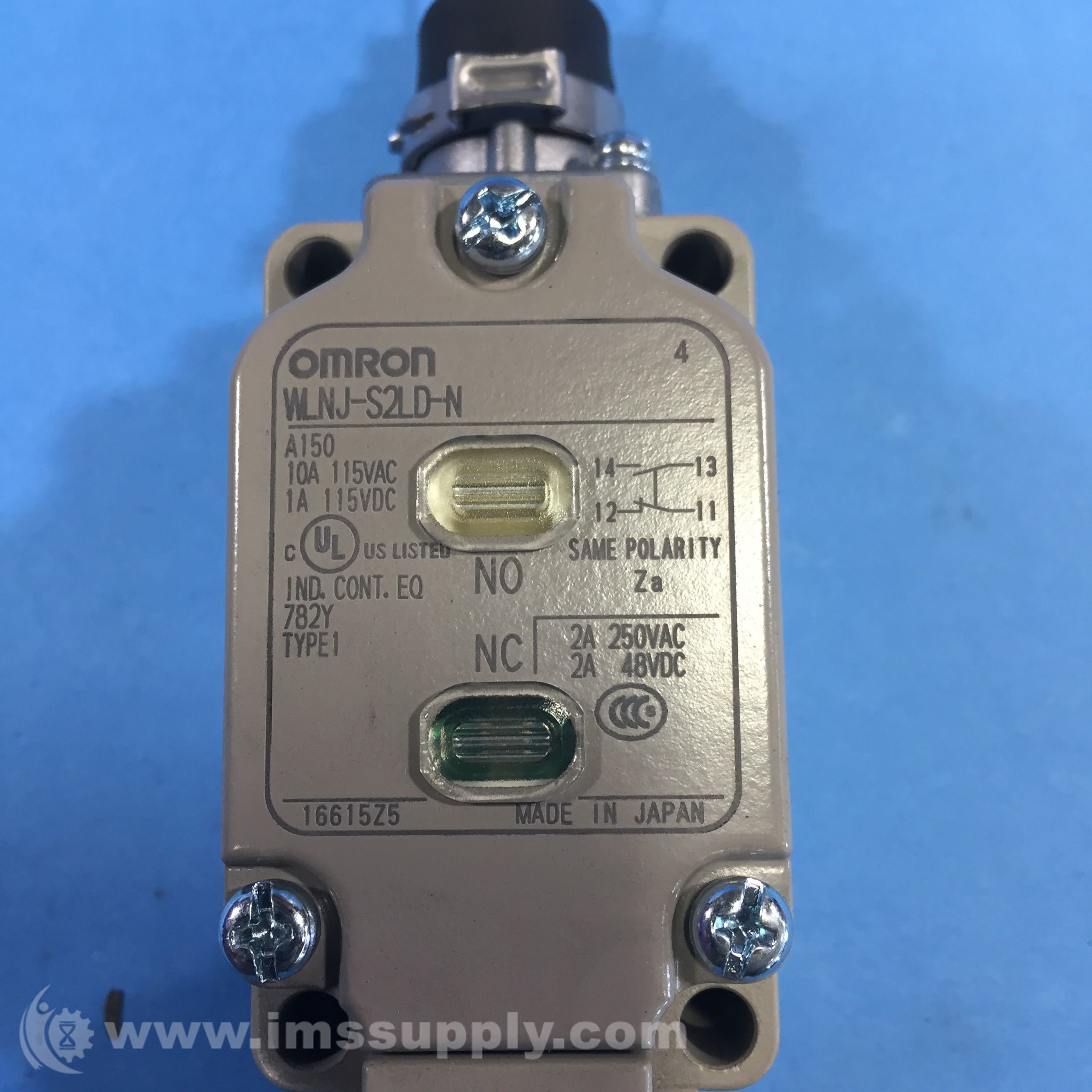 Omron WLNJ-S2LD-N Limit Switch - IMS Supply