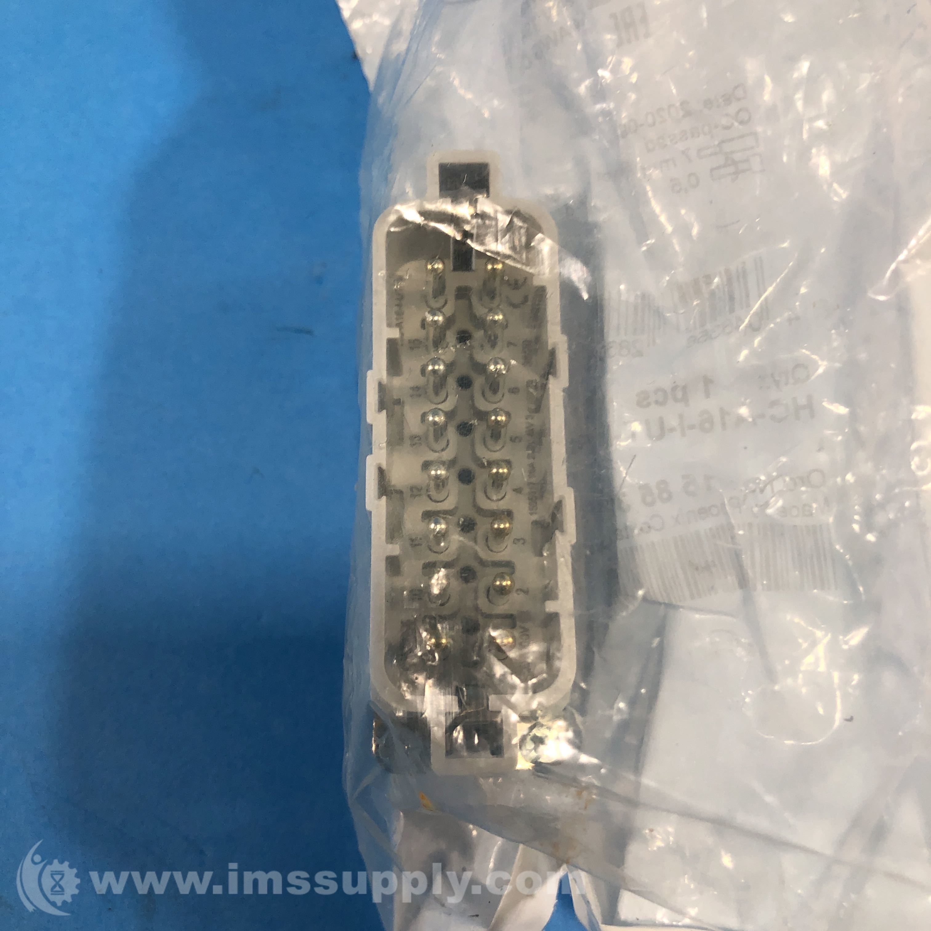 Phoenix Contact 1585317 HEAVYCON Pin Insert, 16 Position - IMS Supply