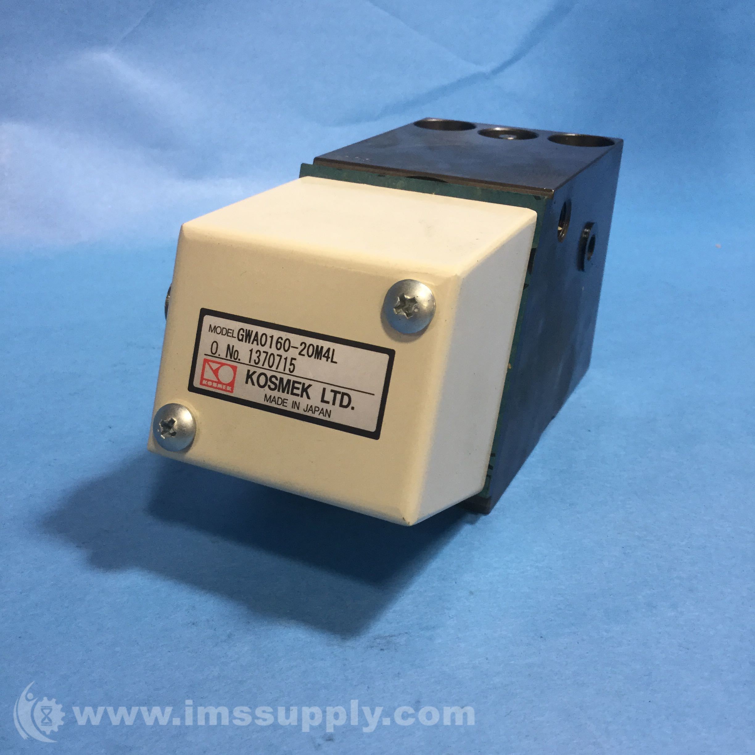 Kosmek LTD. GWA016020M4L Quick Change Die Clamp IMS Supply